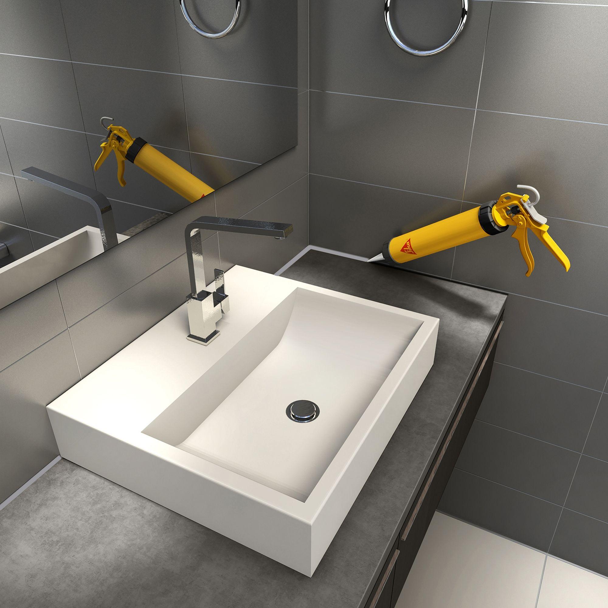 SikaSeal-133 Sellador Para Baño Y Cocina Transparente 280ml-2
