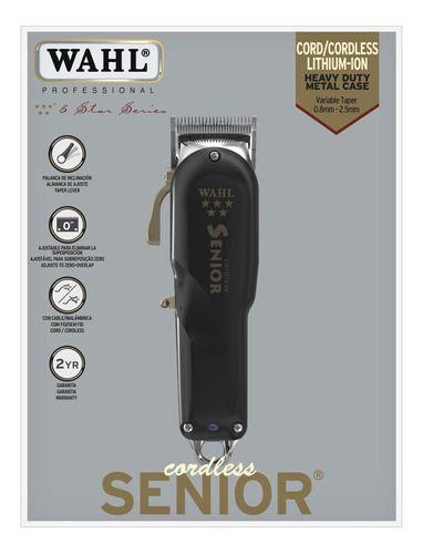 Cordless Senior Clipper Inalámbrico Wahl 8504-358-5