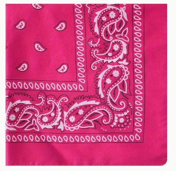 Pañuelo Bandana Unisex Cuadrado 55x55 cm-0