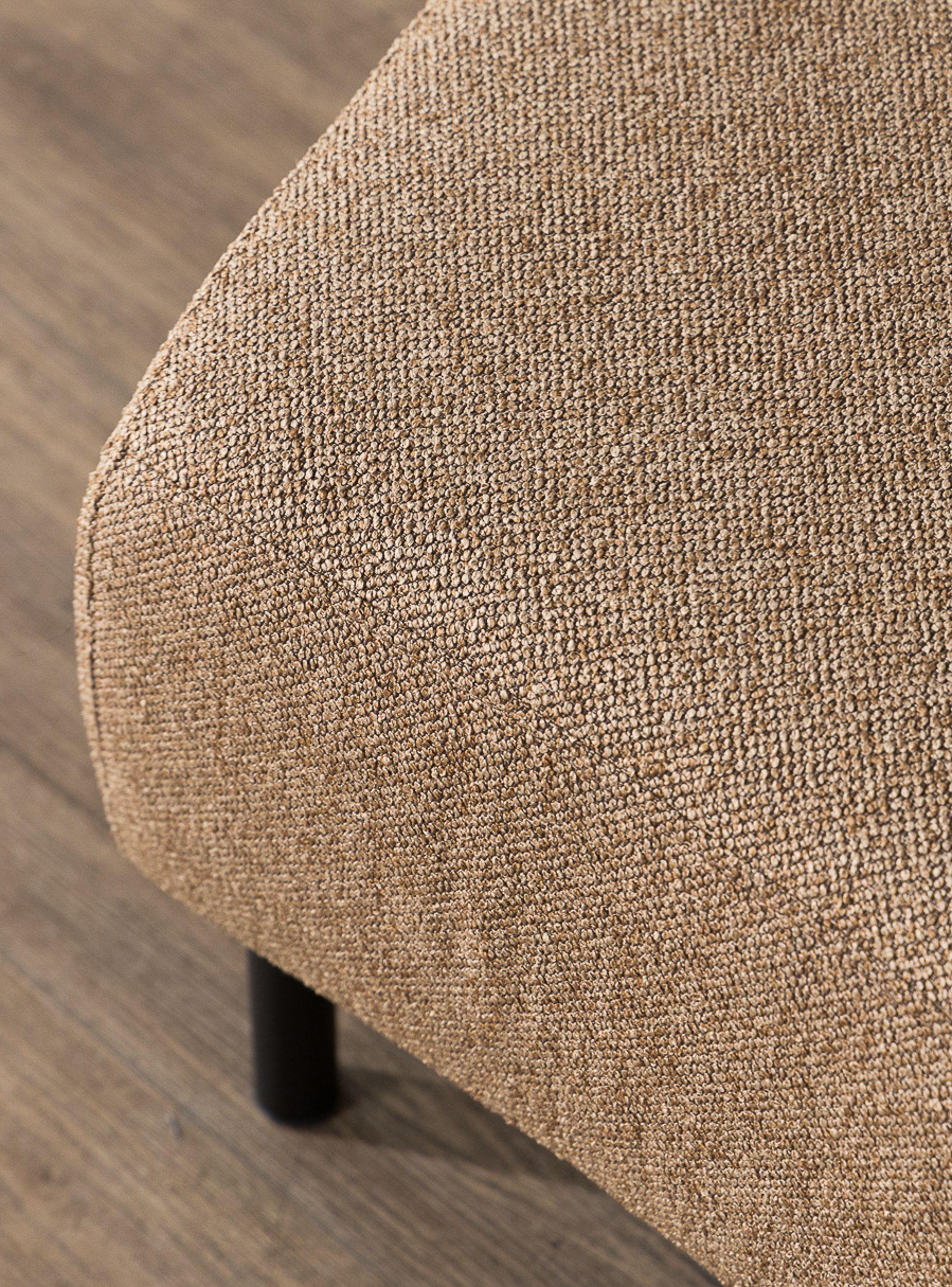 Sofa Tortel Sin Respaldo Taupe 80 Amoble-2