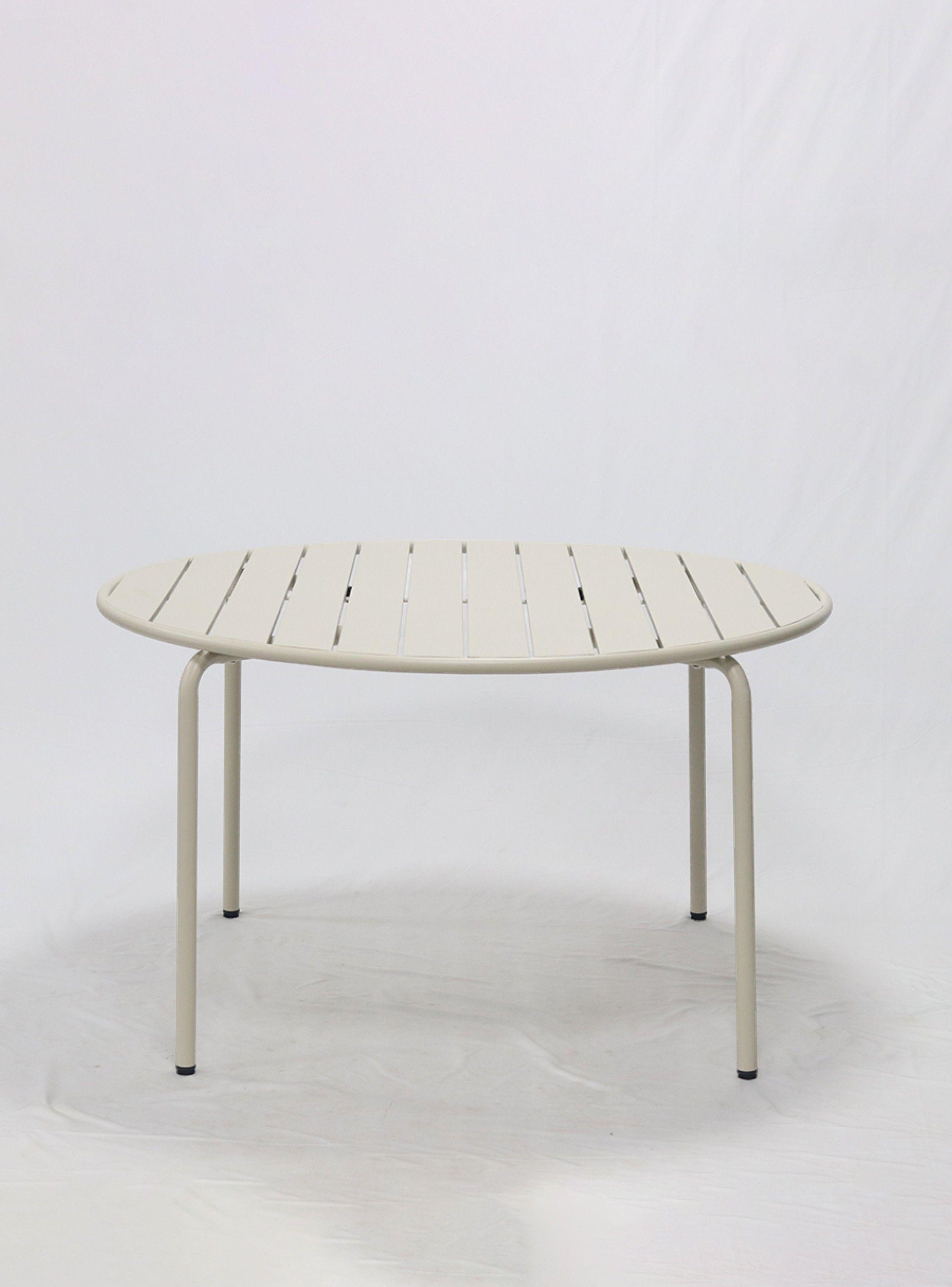 Mesa De Comedor Calpe Redonda Ivory-2
