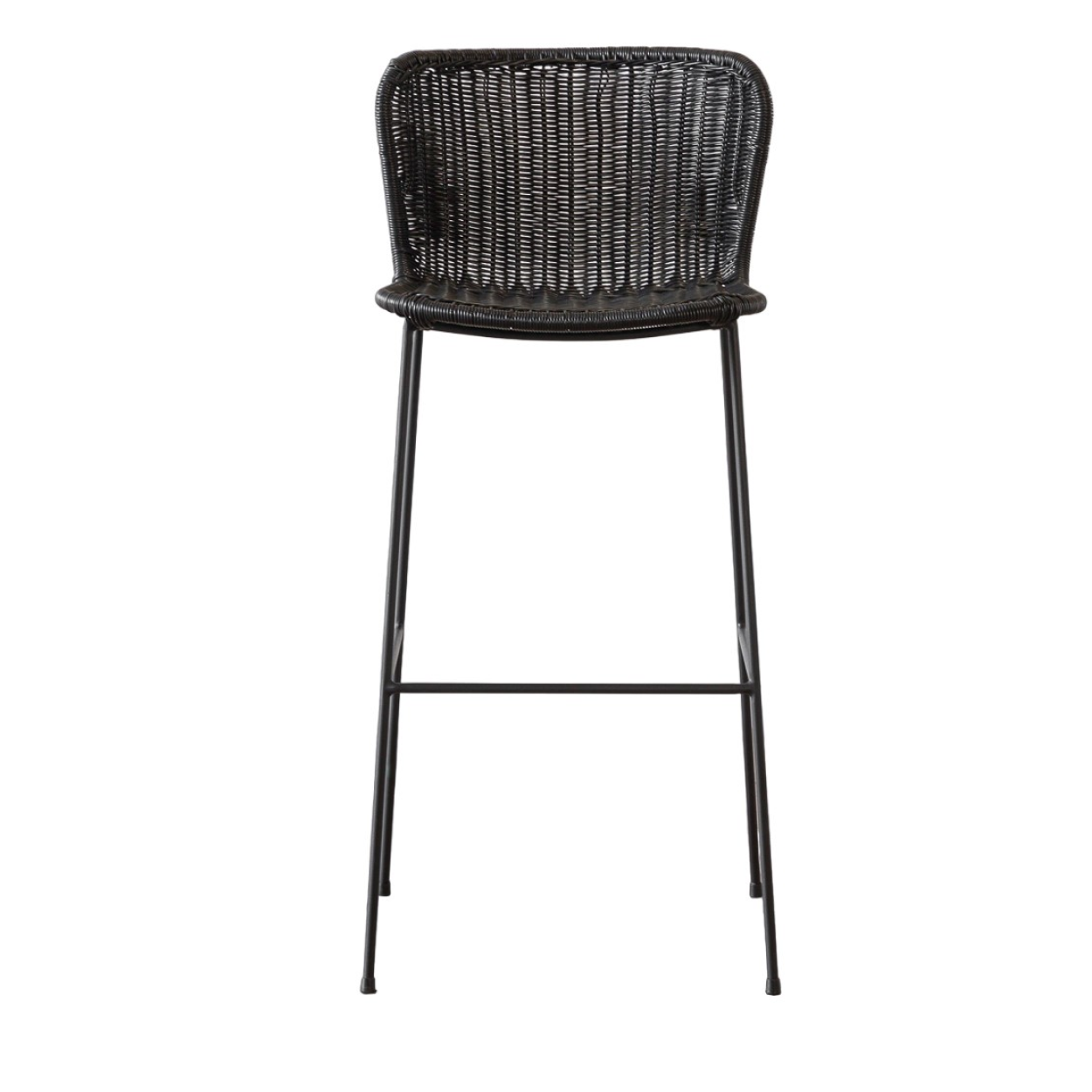 Taburete Golfet Negro Alto-5