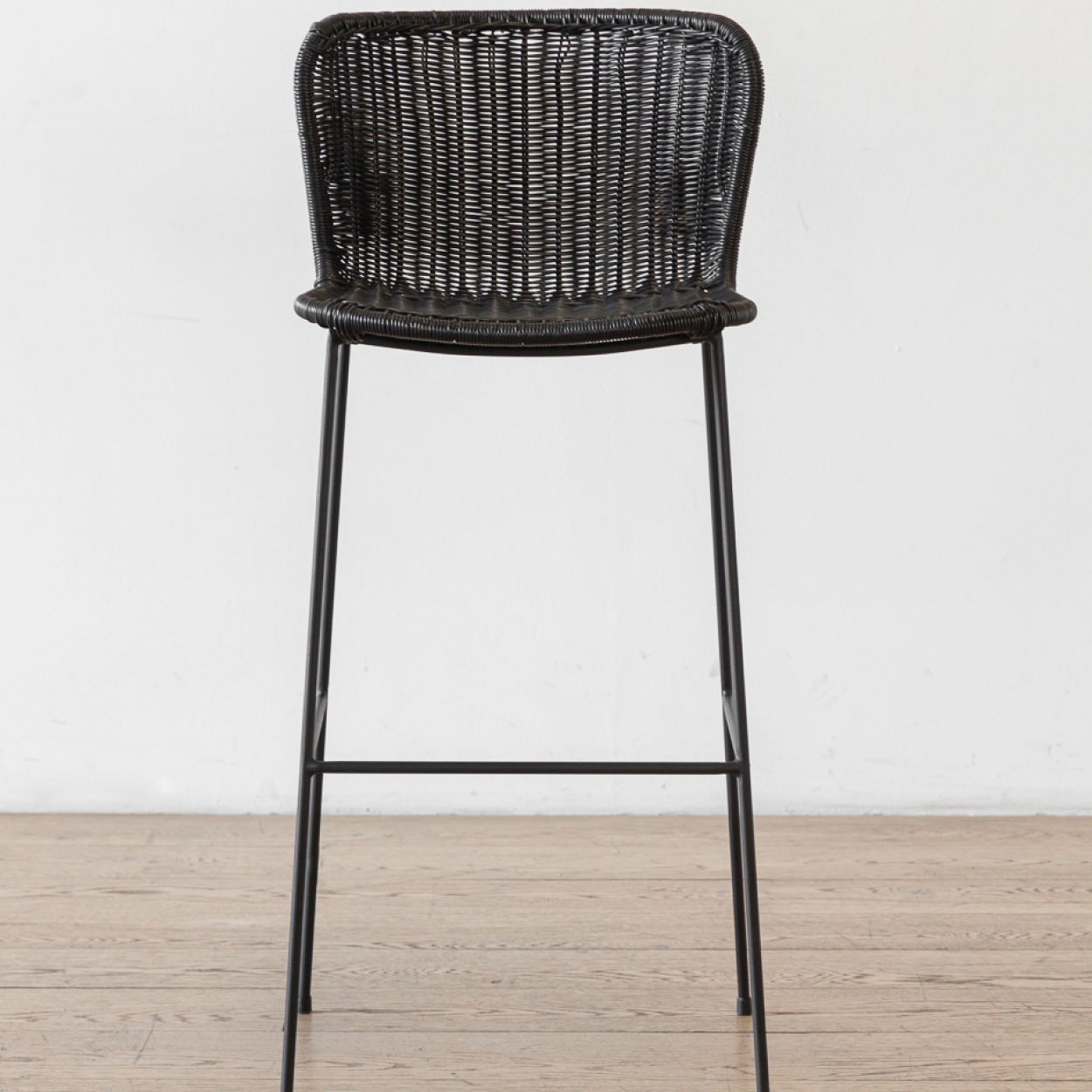 Taburete Golfet Negro Alto-6