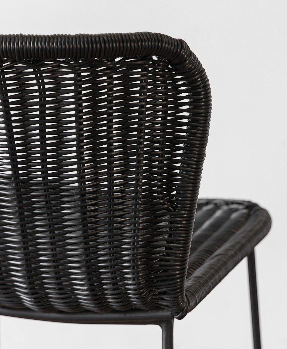 Taburete Golfet Negro Alto-3