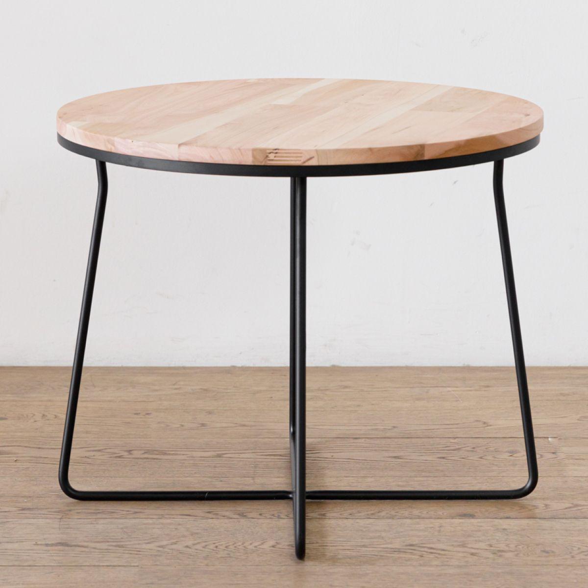 Mesa Lateral Marchena Circular Madera  40-2