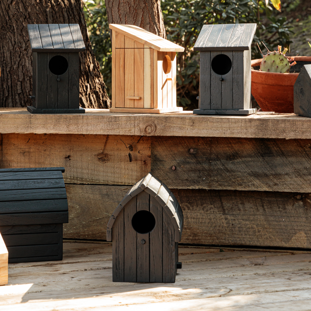 Casita De Pajaros Laz Negro-3