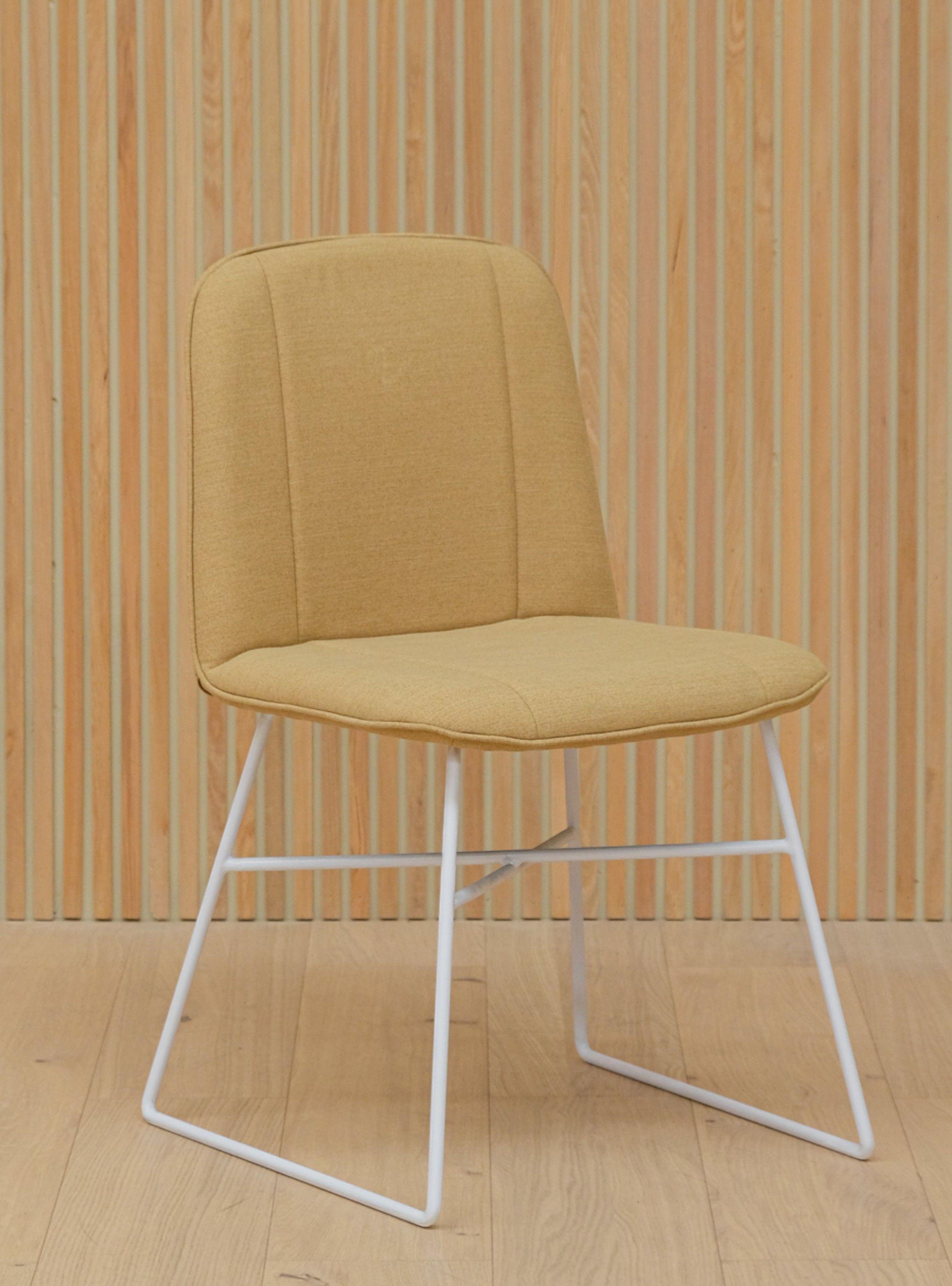 Silla Dome Ocre Amarillo Amoblé-2