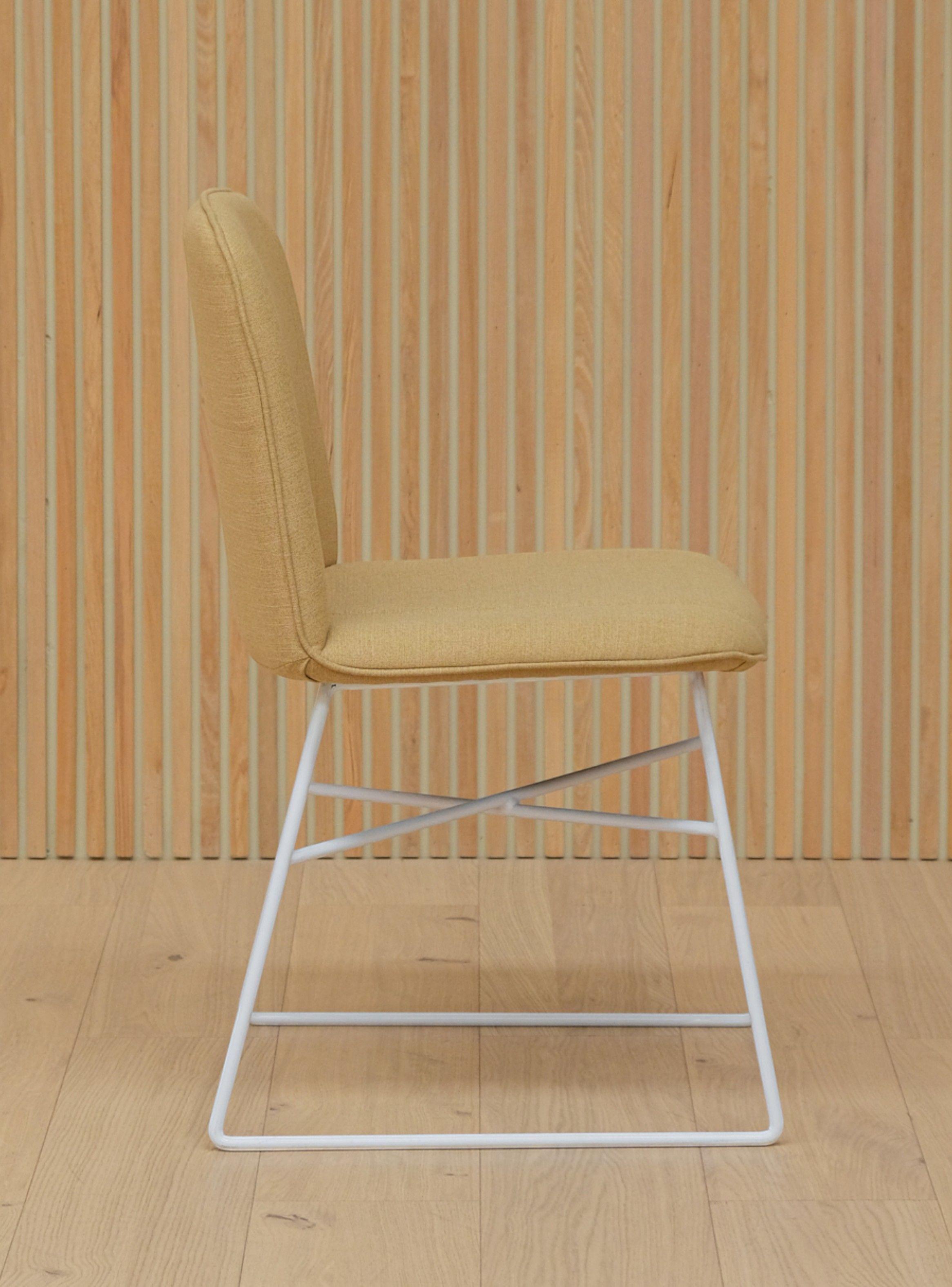 Silla Dome Ocre Amarillo Amoblé-3