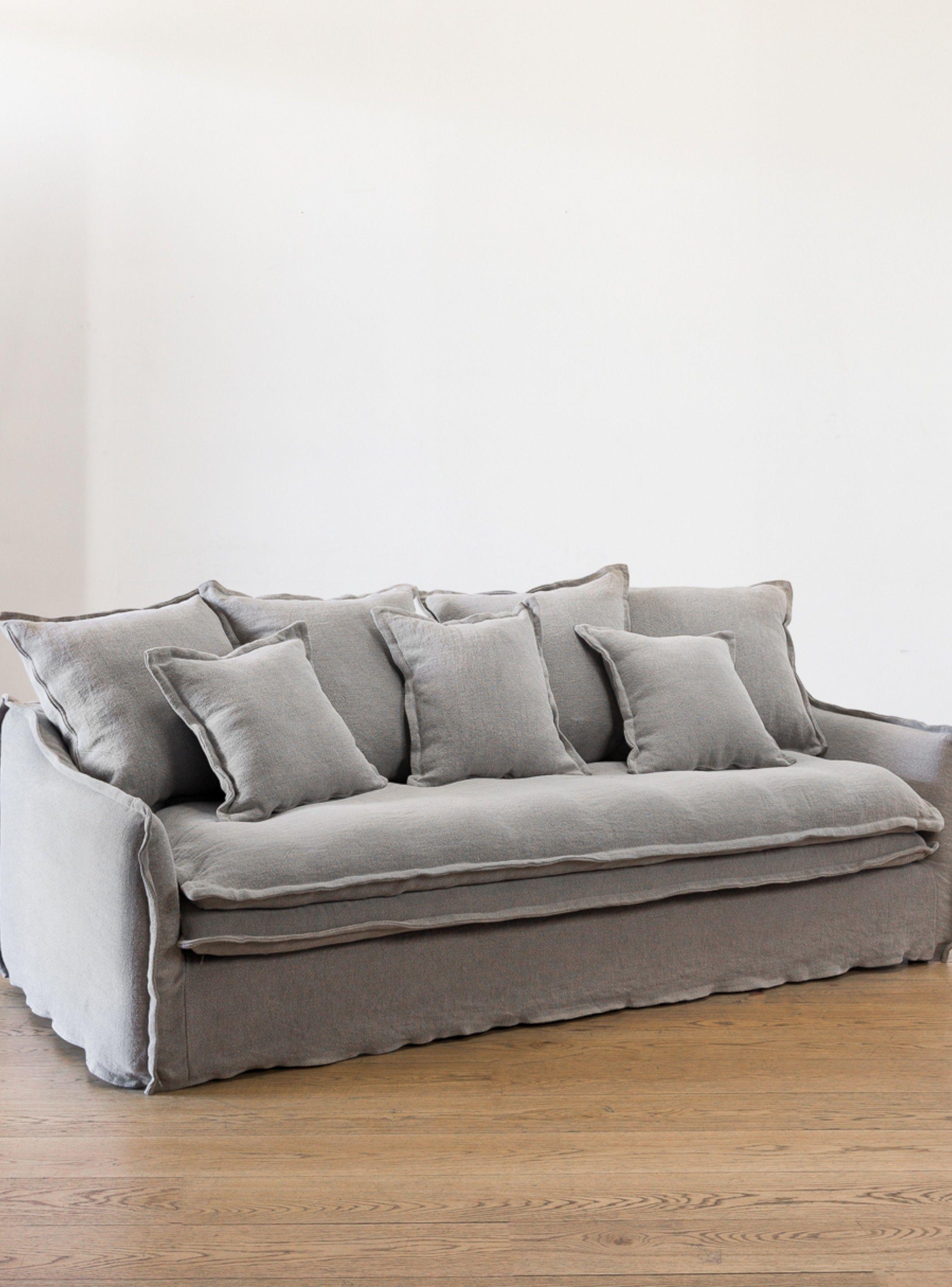 Sofa Angostura Lino Gris Claro 220-2