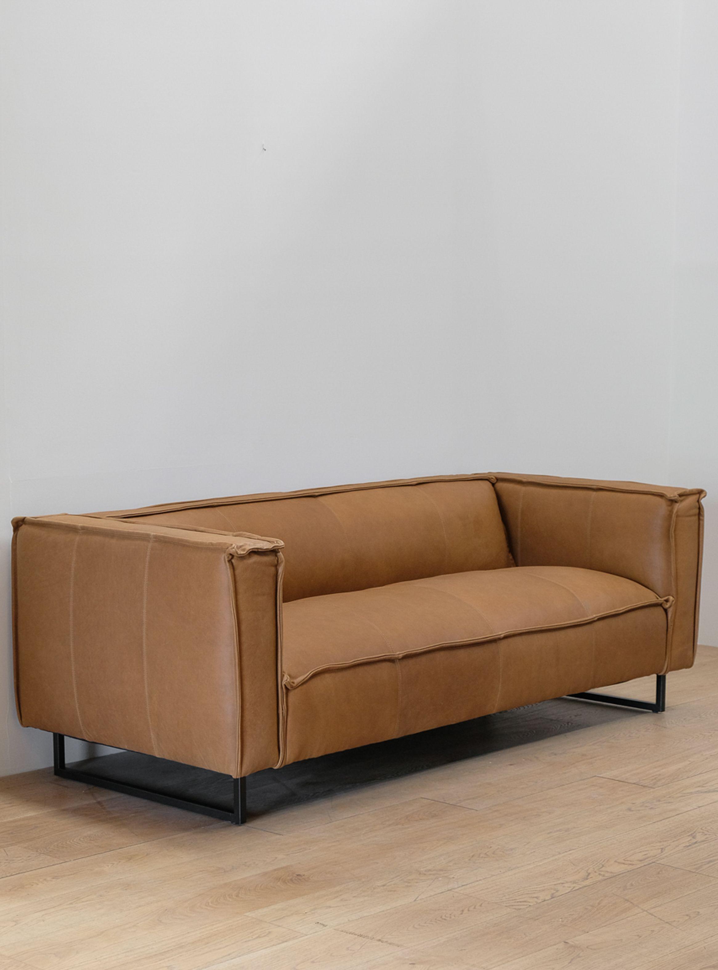 Sofa Serra Camel 220 Café Amoble-3