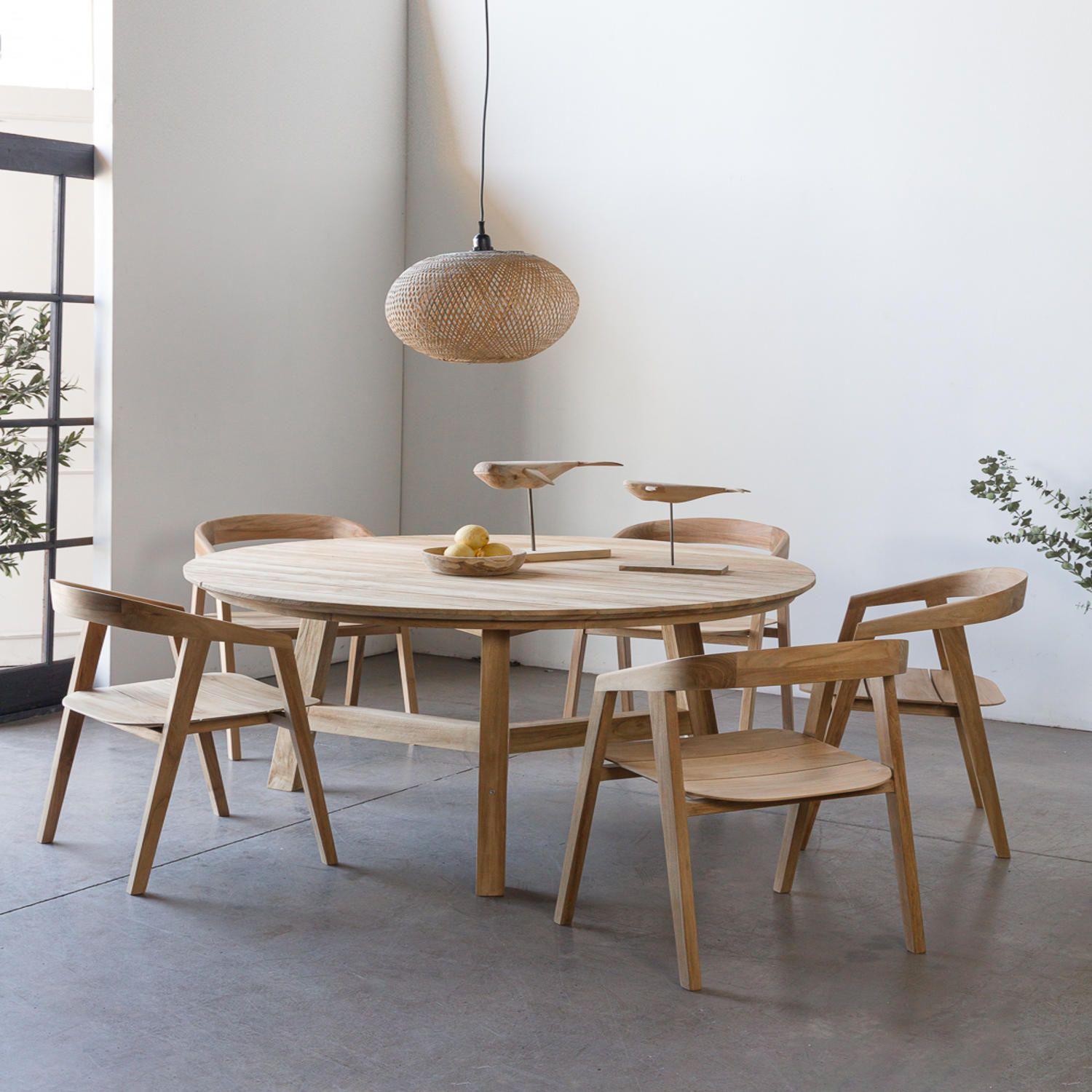 Mesa De Comedor Jarpa Redondo 150-3