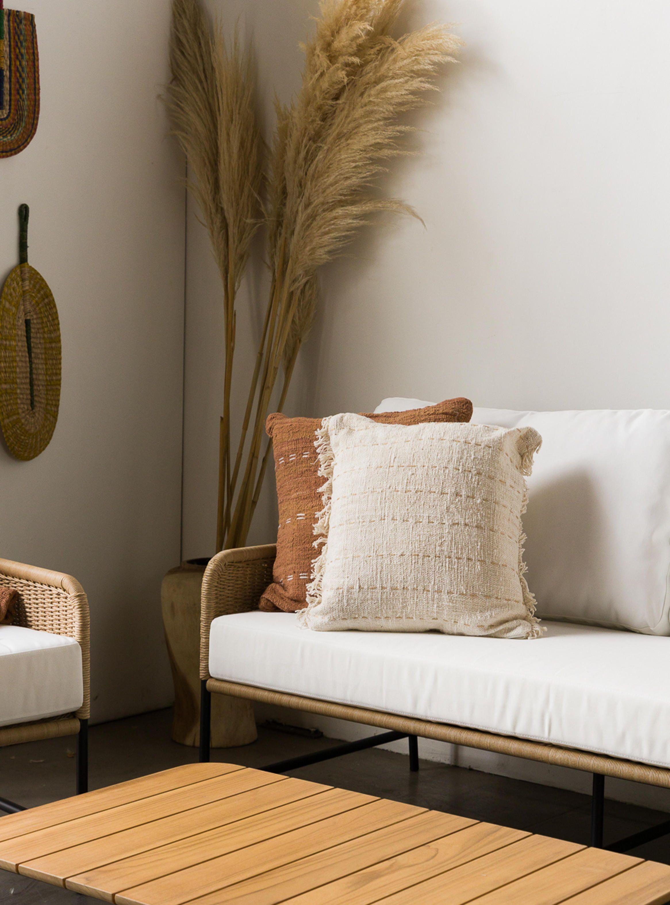 Cojin Almara Natural Con Flecos-4