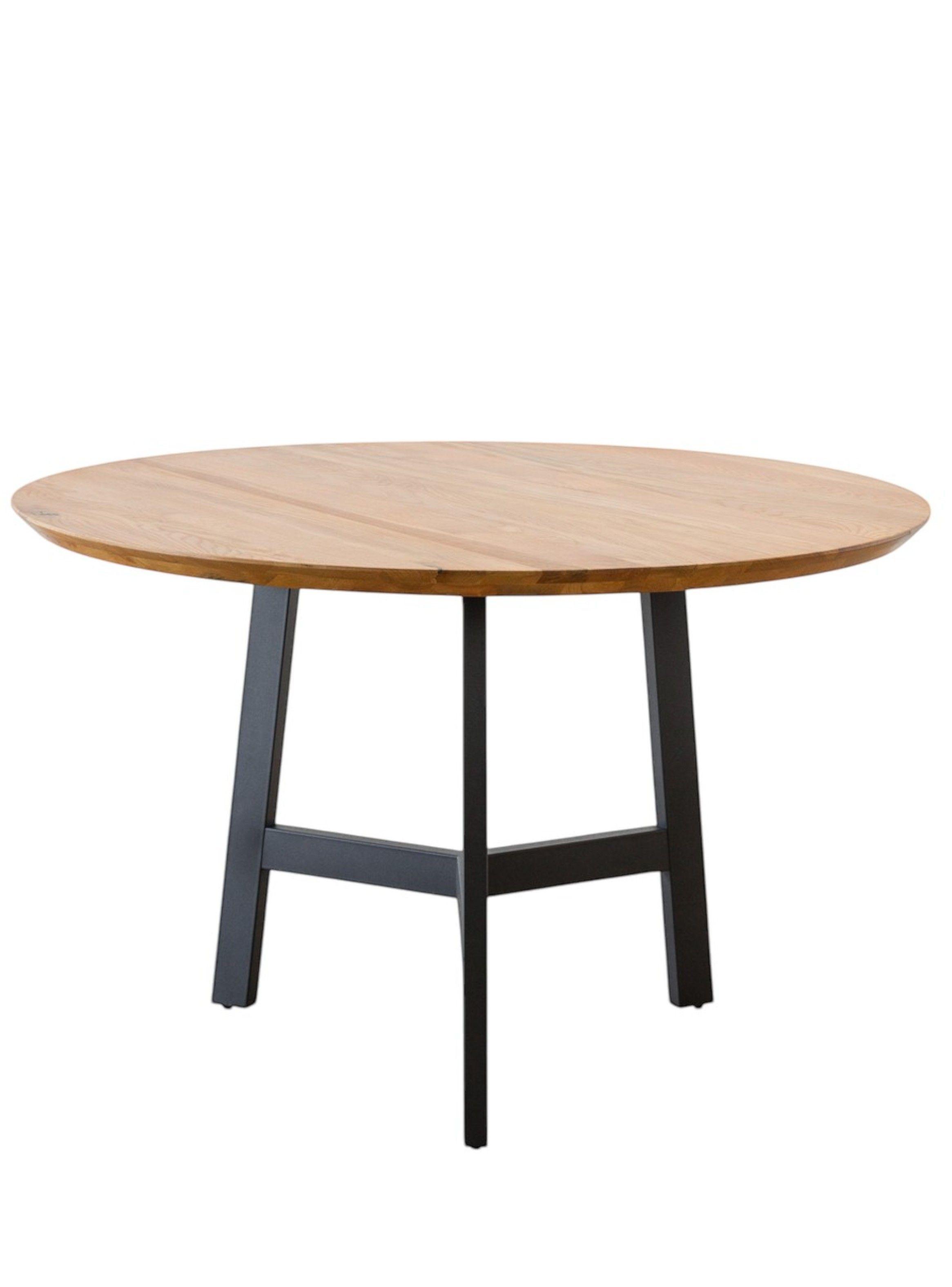 Mesa de comedor Osasuna negra roble 120 Amoblé-0