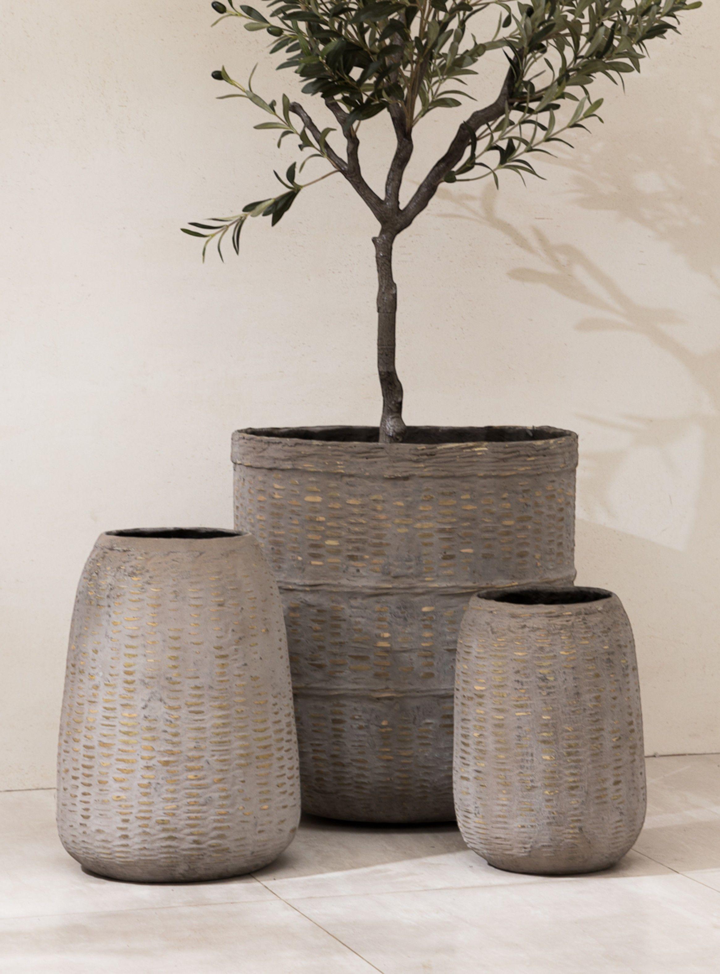 Macetero Huaquen Gris S-3