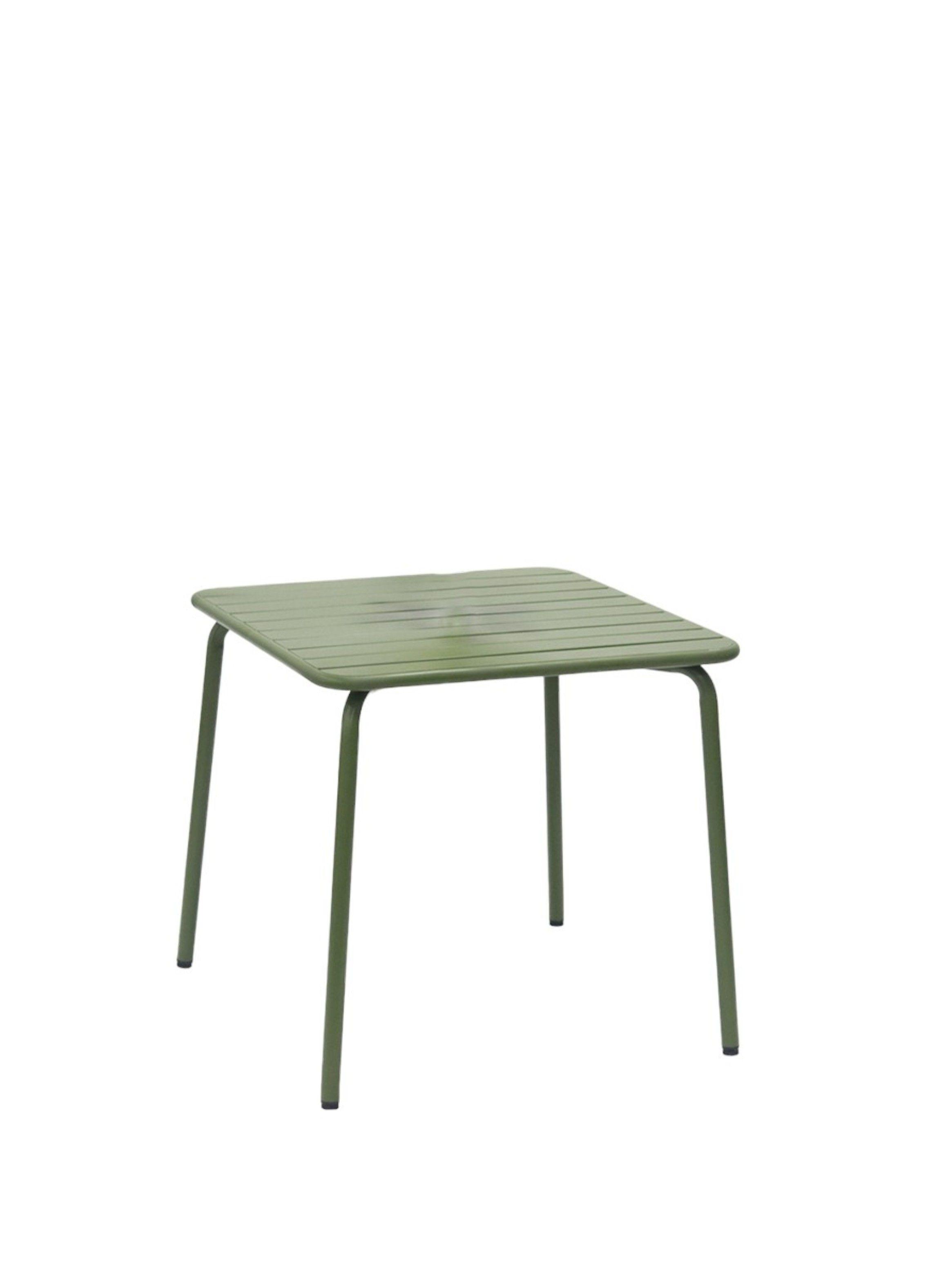 Mesa De Comedor Calpe Cuadrada Musgo-5