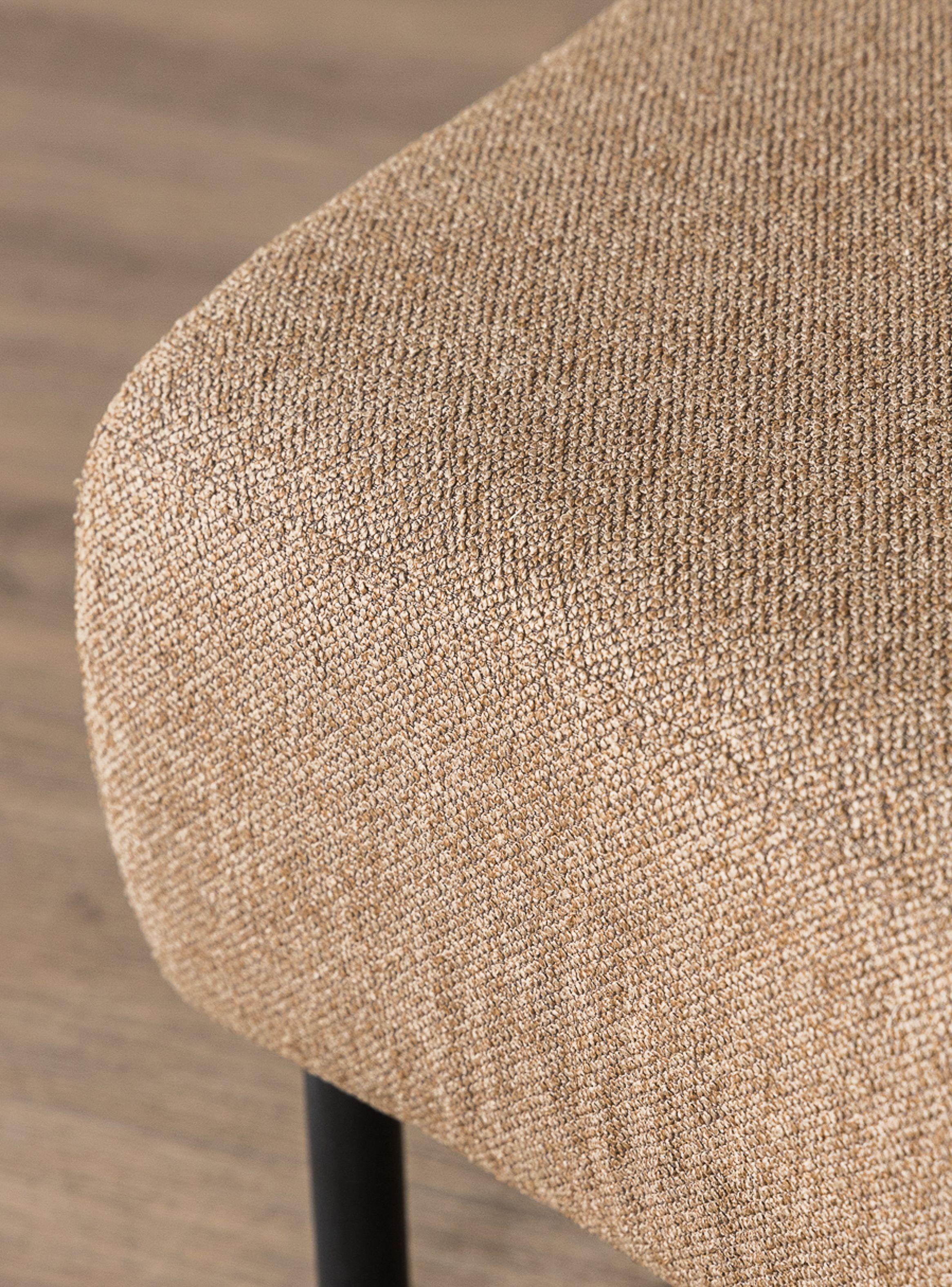 Sofa Tortel Con Respaldo Taupe 89 Amoble-3