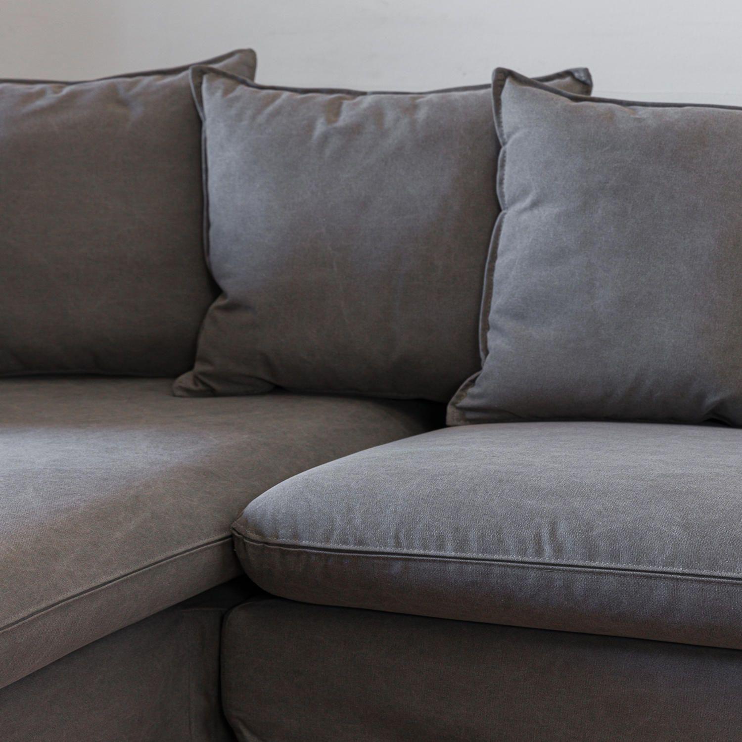 Sofa Jacinta Seccional Izquerdo  Gris H-4