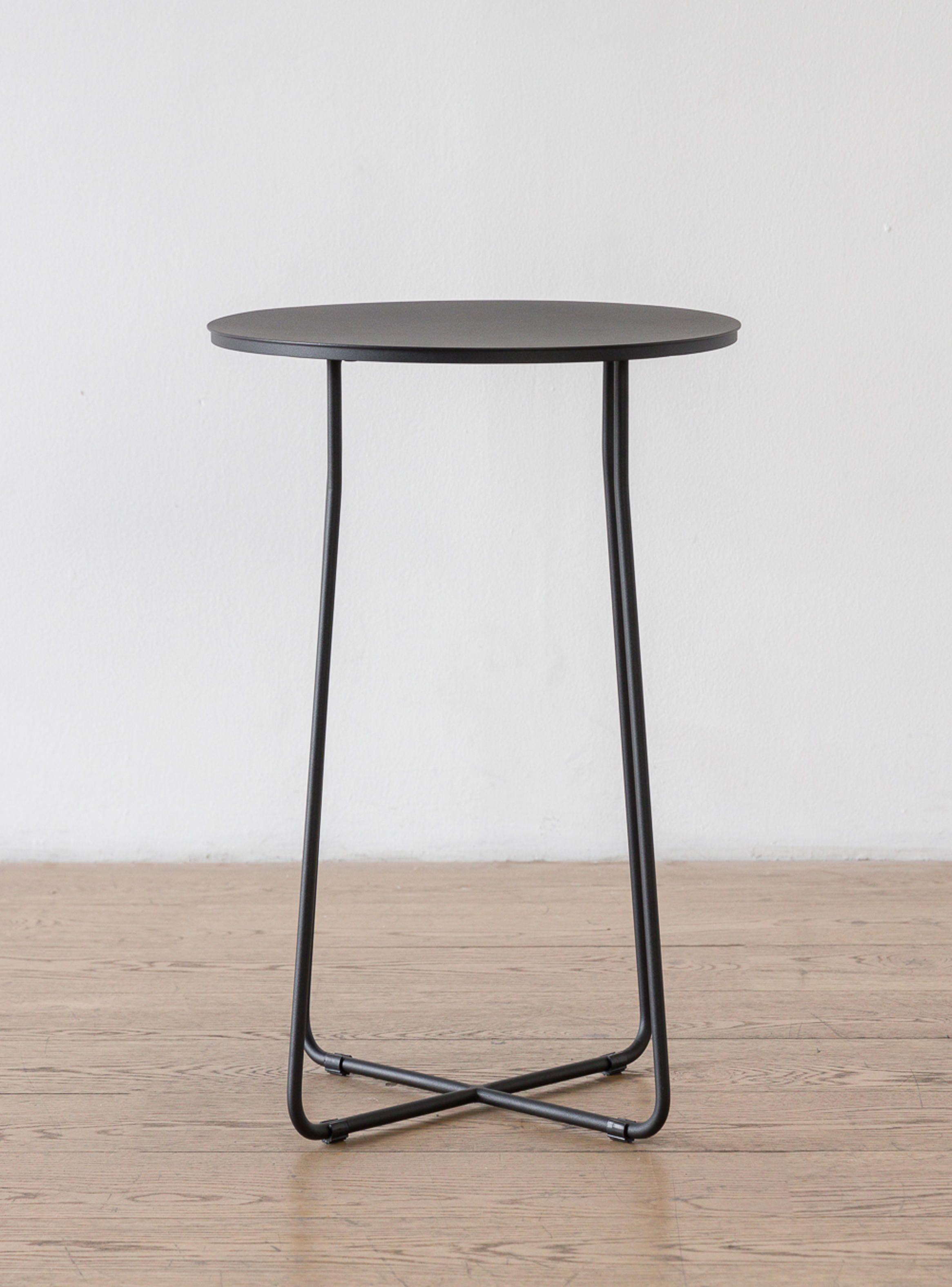 Mesa Lateral Marchena Circular Metal V 45-2