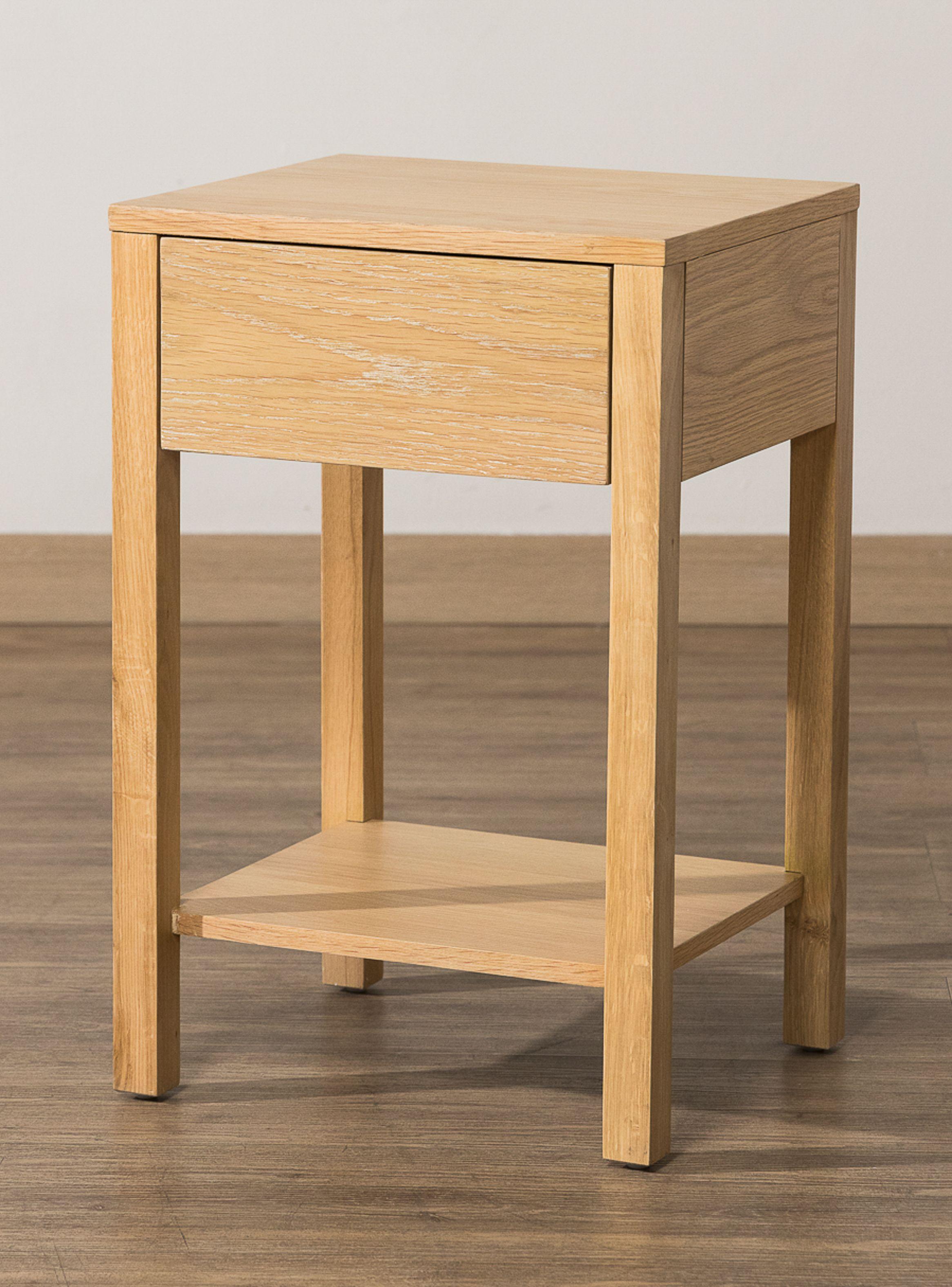 Velador Mafran Amoble Natural Madera de Roble-5