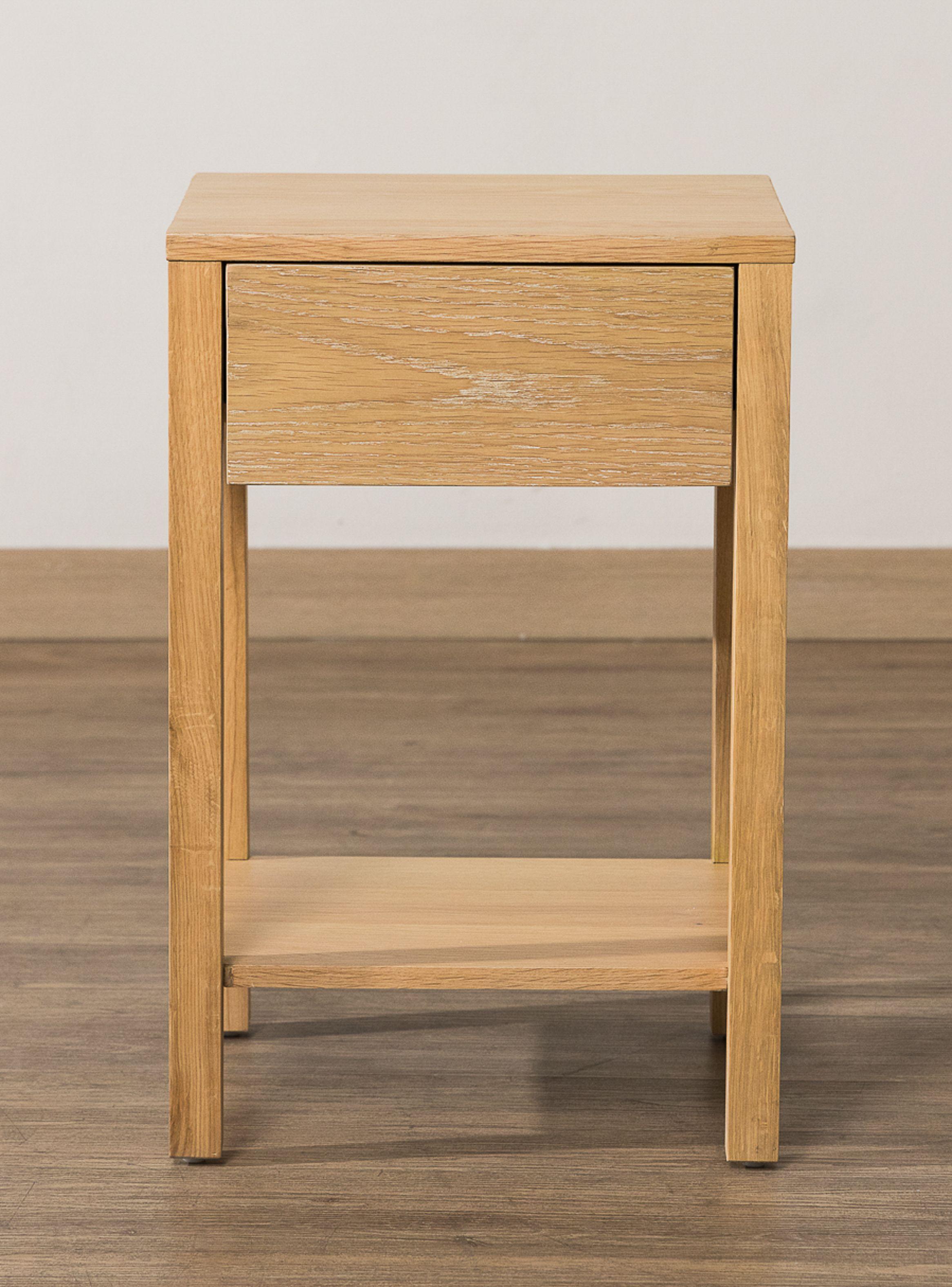Velador Mafran Amoble Natural Madera de Roble-6
