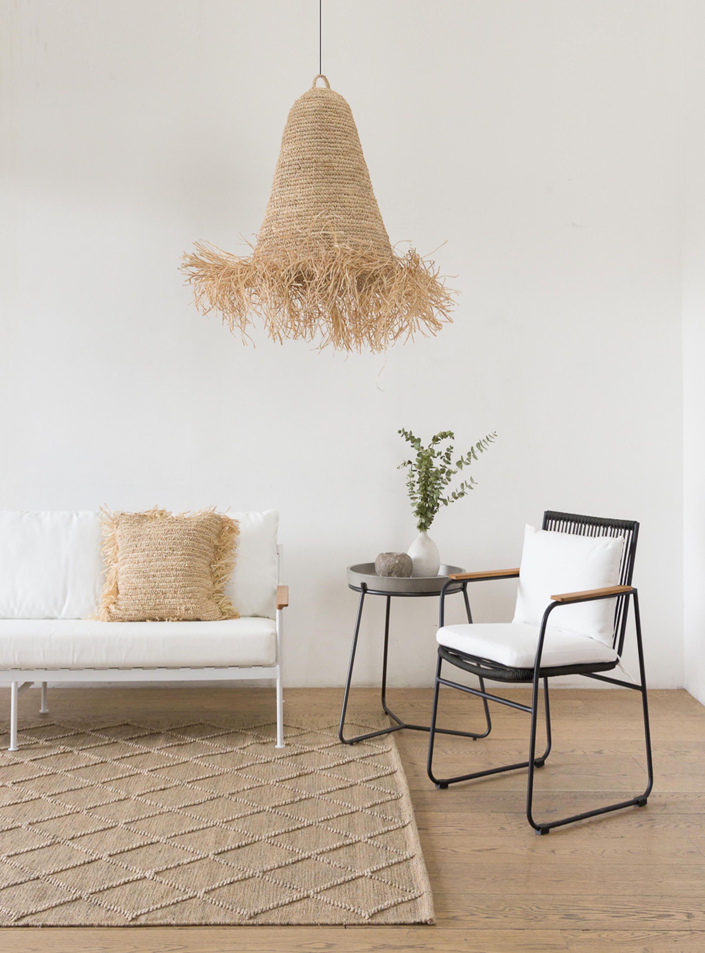 Lampara De Cielo Dion Natural M-3