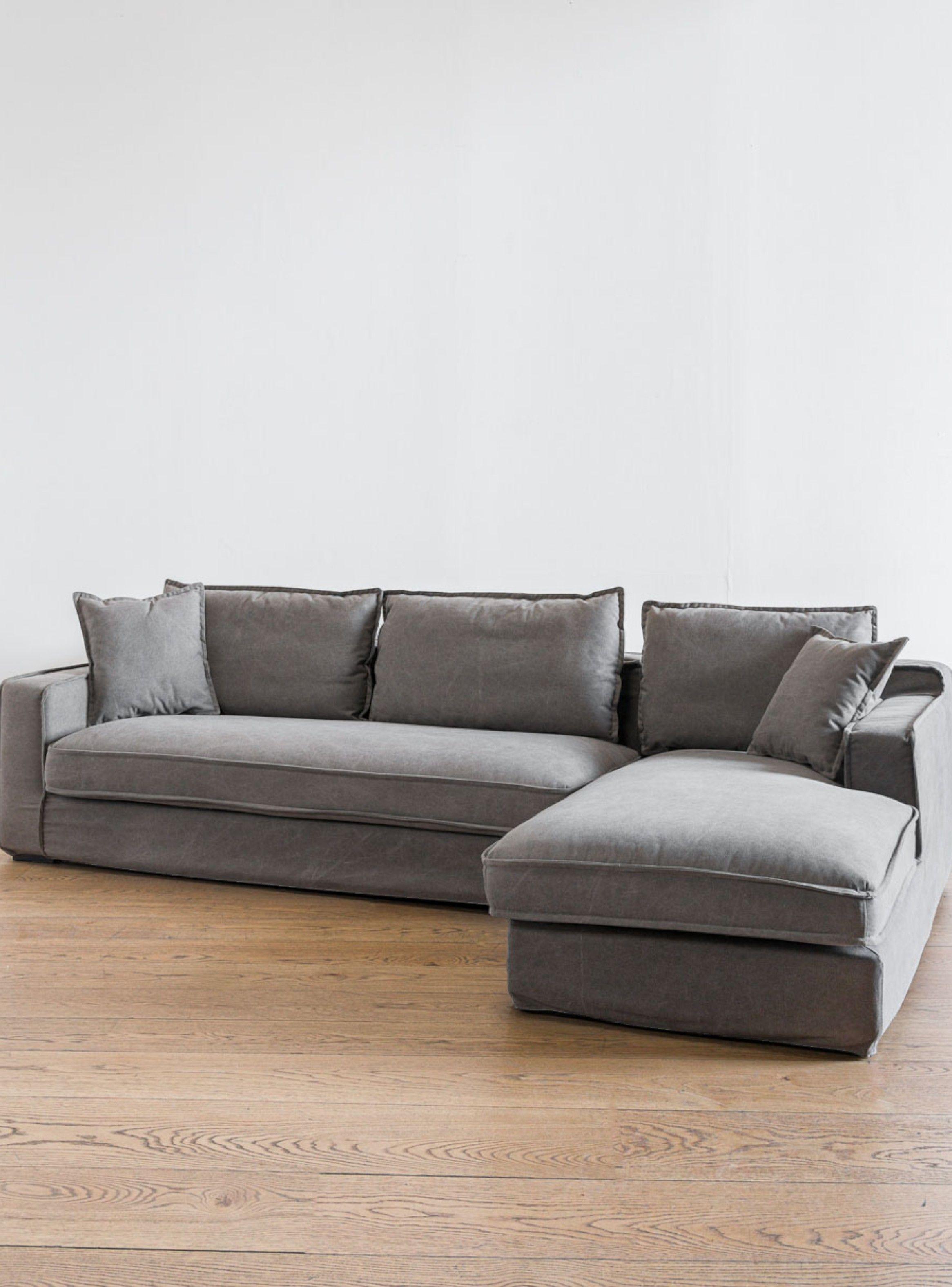 Sofa Sven Seccional Derecho Gris H-2