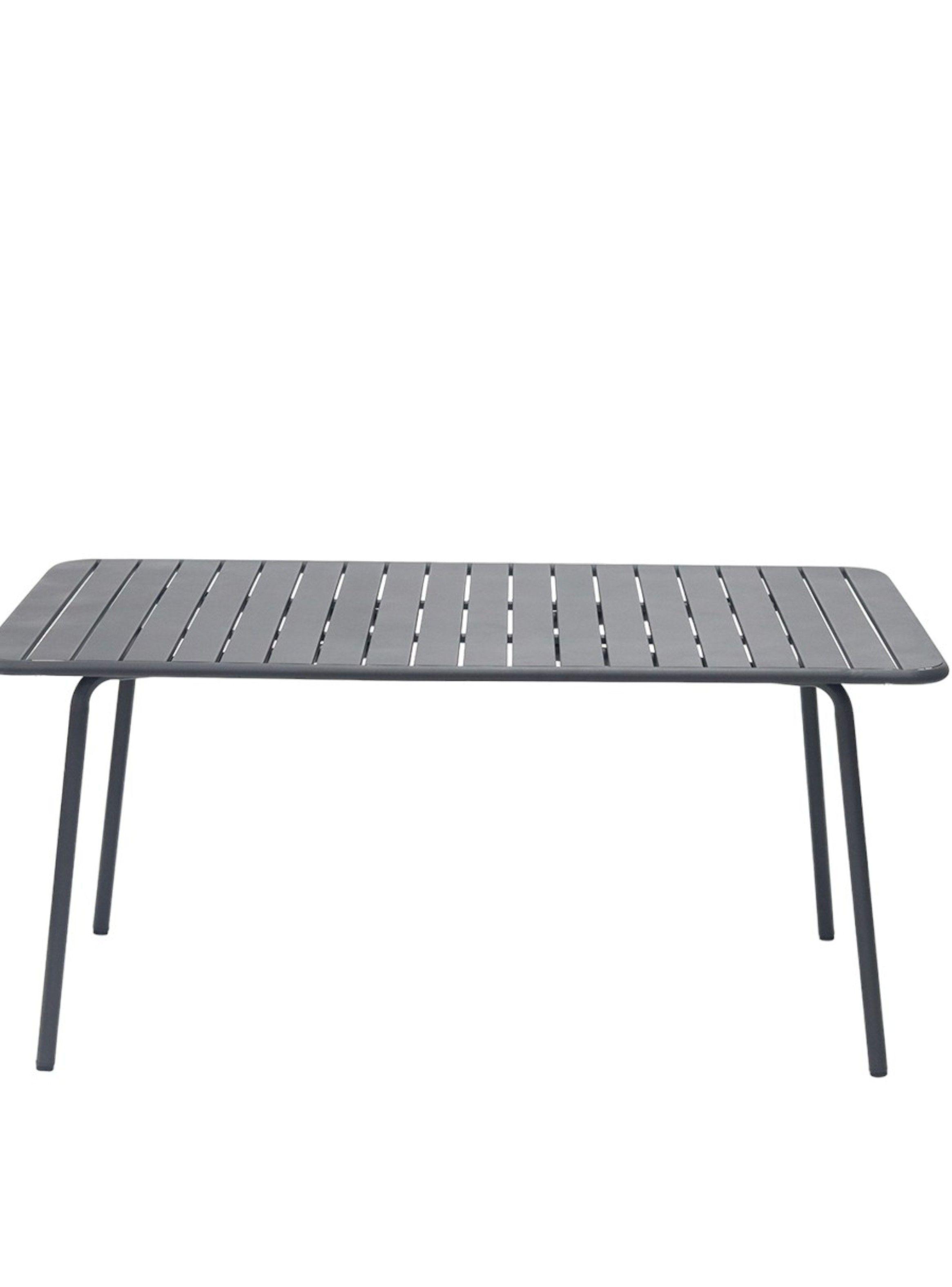 Mesa De Comedor Calpe Rectangular Negra-4