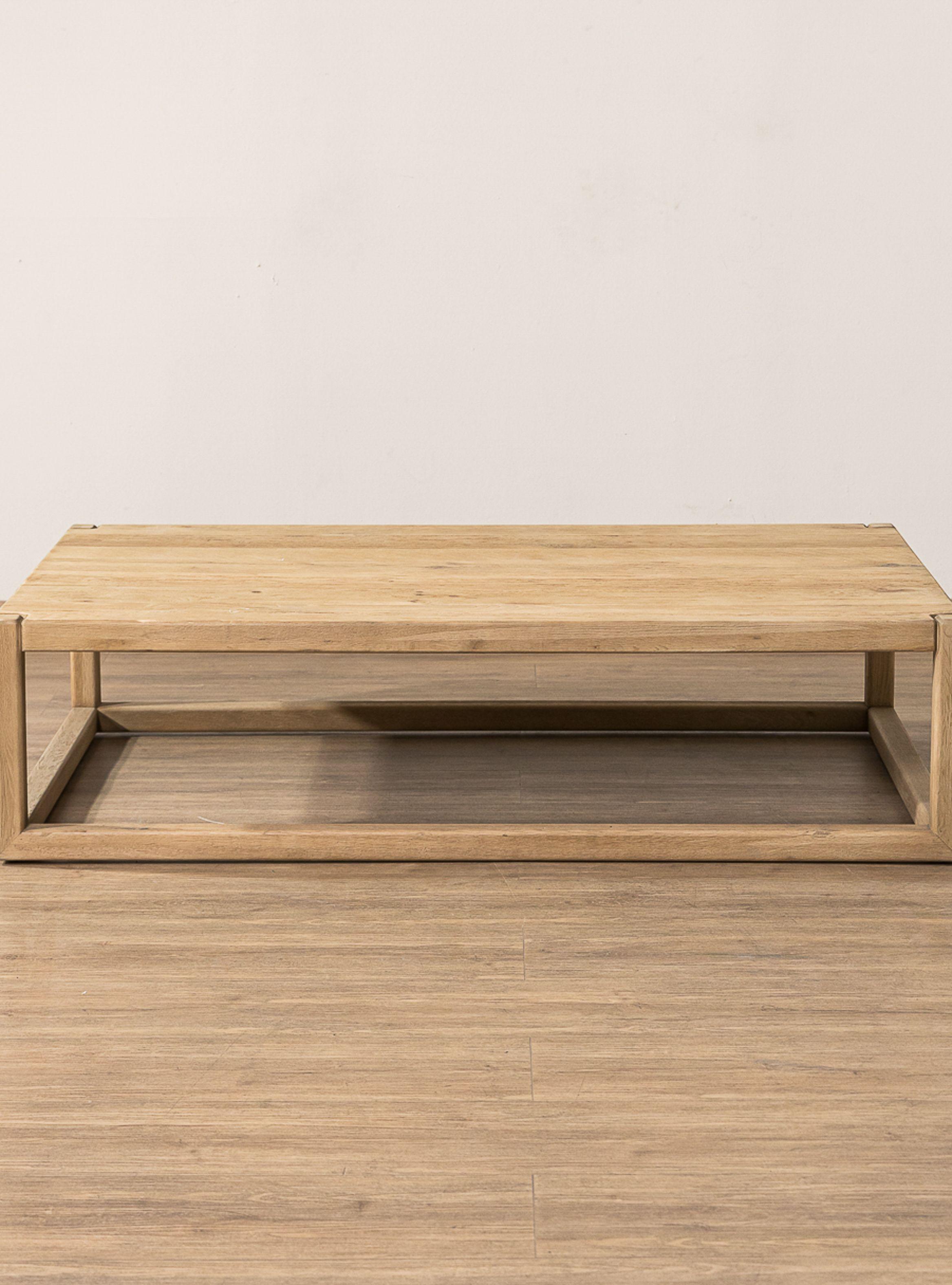 Mesa de Centro Arduma Amoble Rectangular Madera de Olmo Natural-1