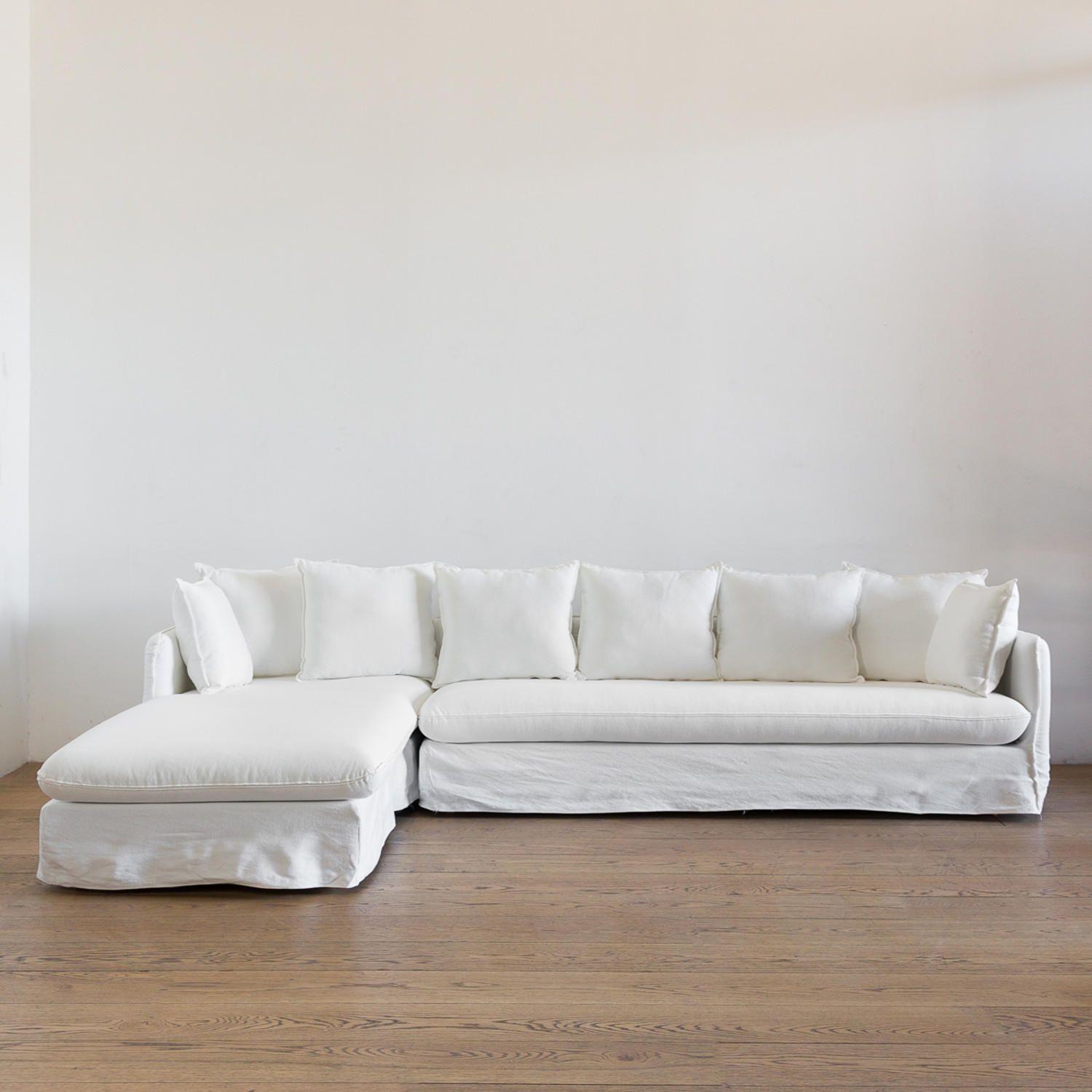 Sofa Jacinta Seccional Izquerdo Blanco-0