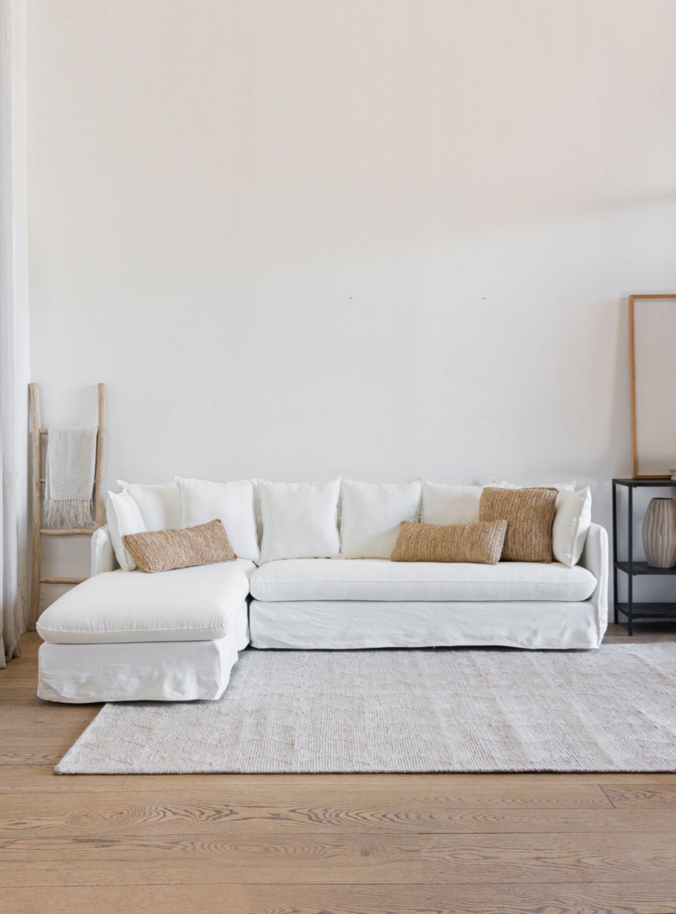 Sofa Jacinta Seccional Izquerdo Blanco-7