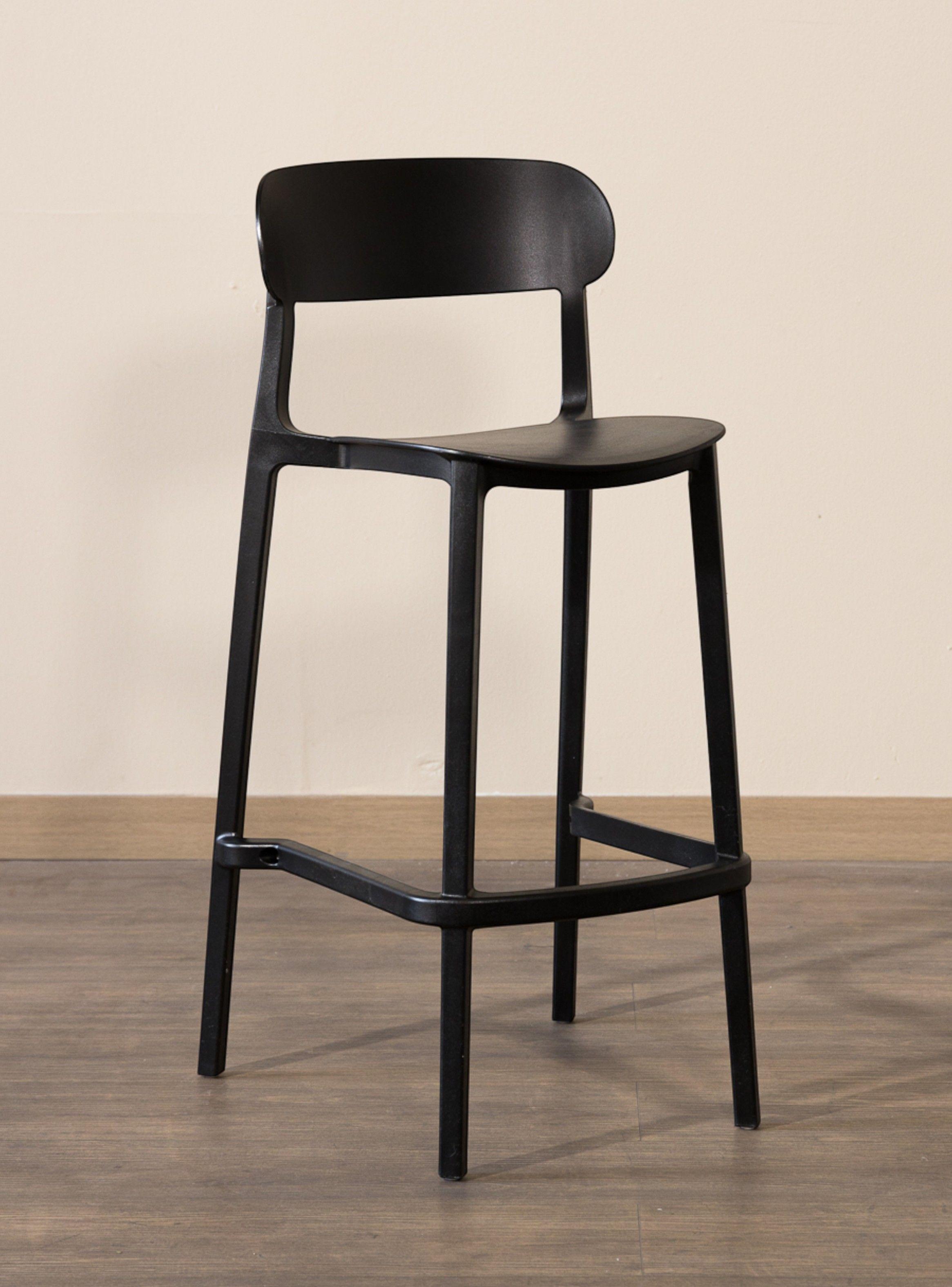 Taburete Parro Negro-2