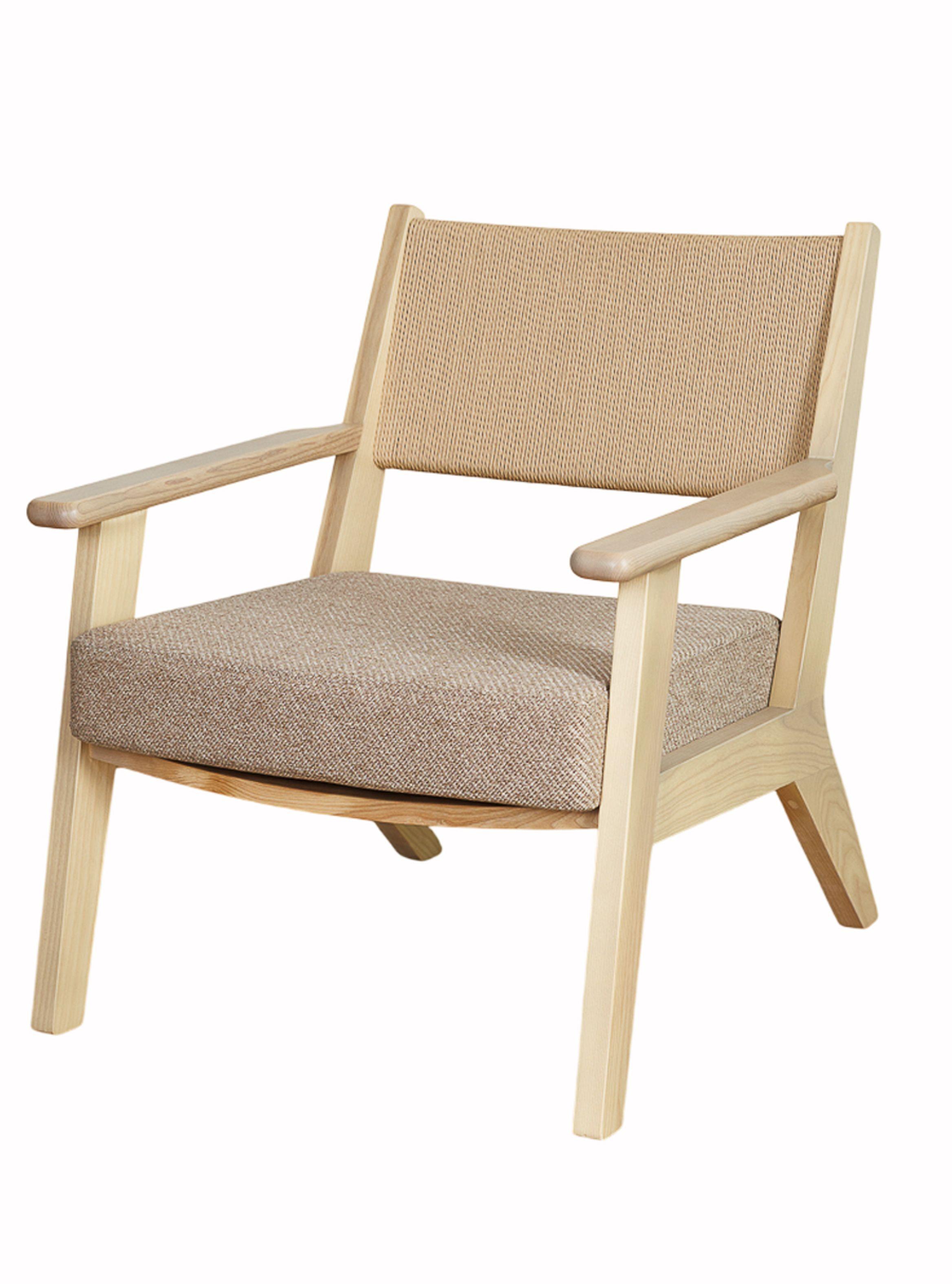 Poltrona Aoyama Fibra Beige Amoble-2