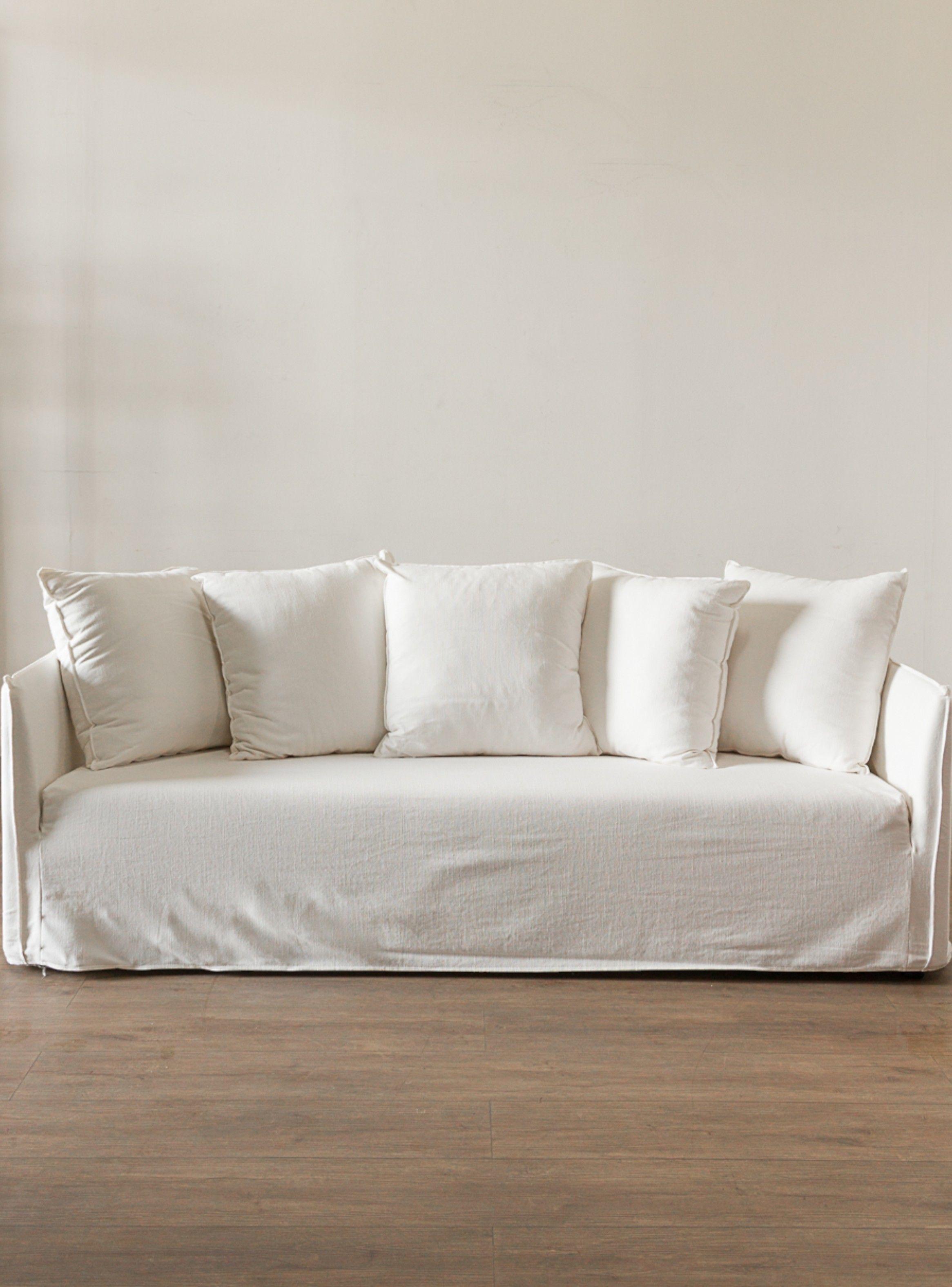 Sofa Gervasio Lino Blanco V-4