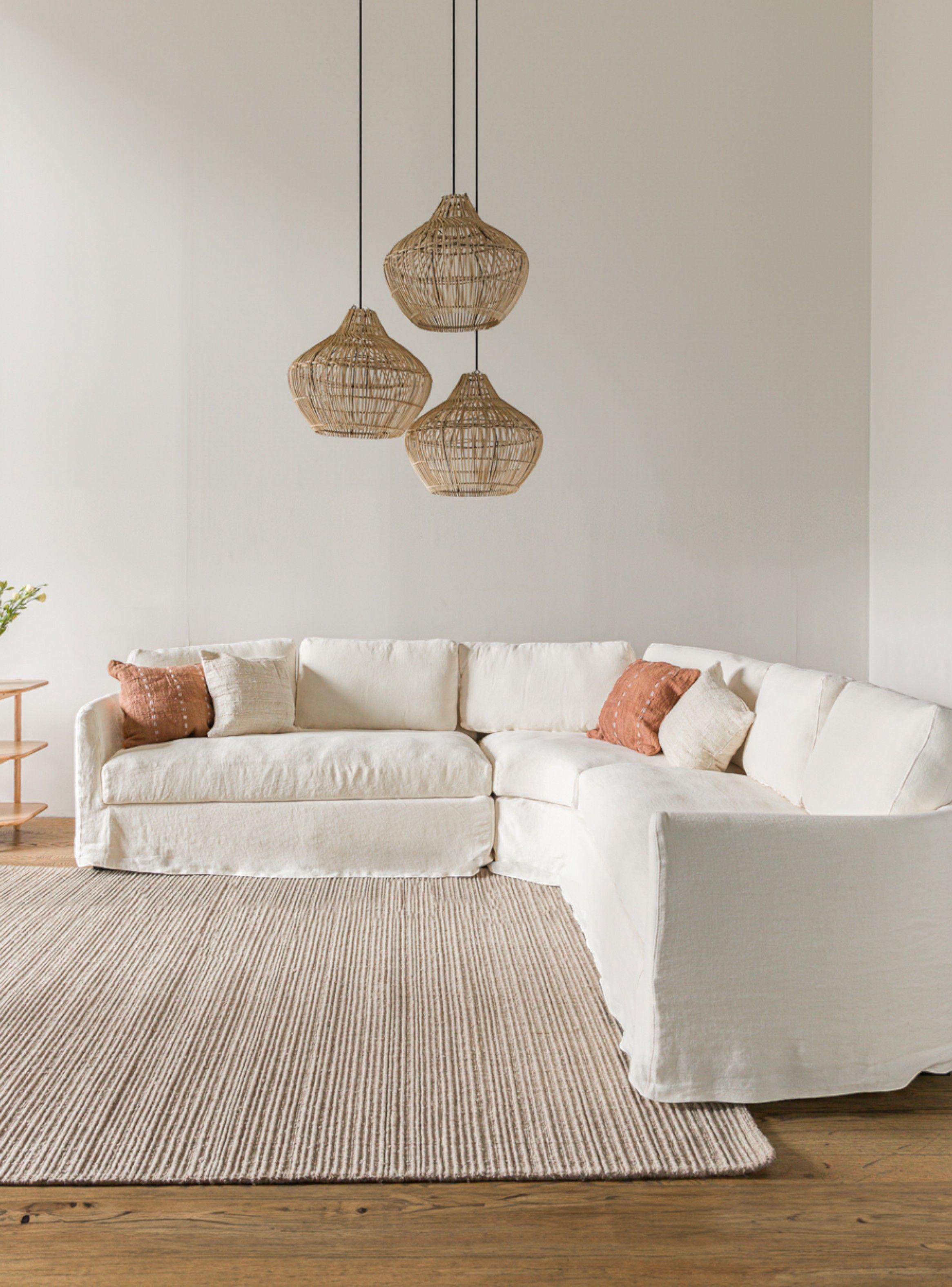 Sofa Seccional Helga Blanco-1