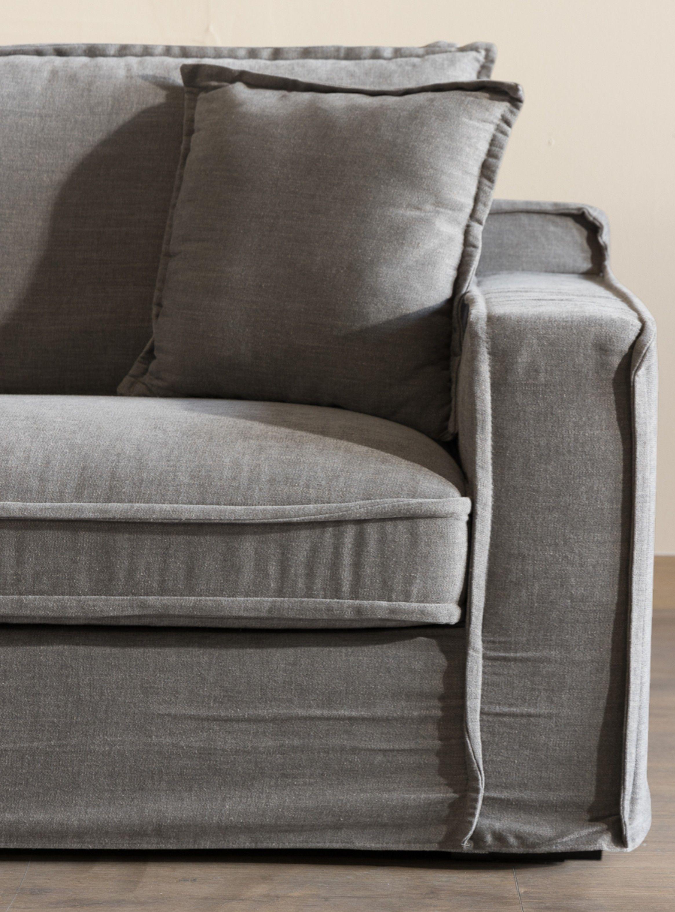 Sofa Sven Seccional Izquerdo Gris 2025 Amoblé-3