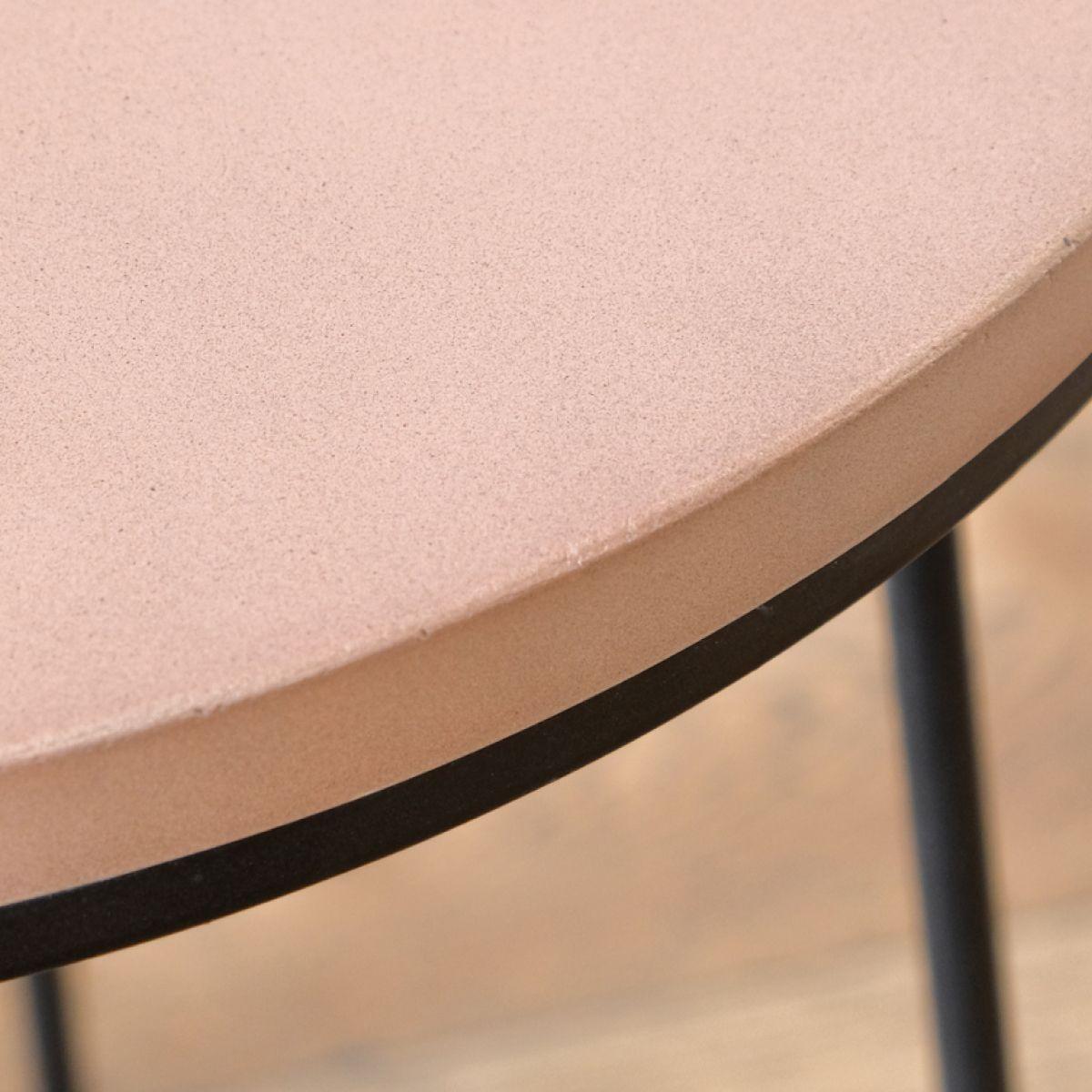 Mesa Lateral Terrazo Terra 60-1