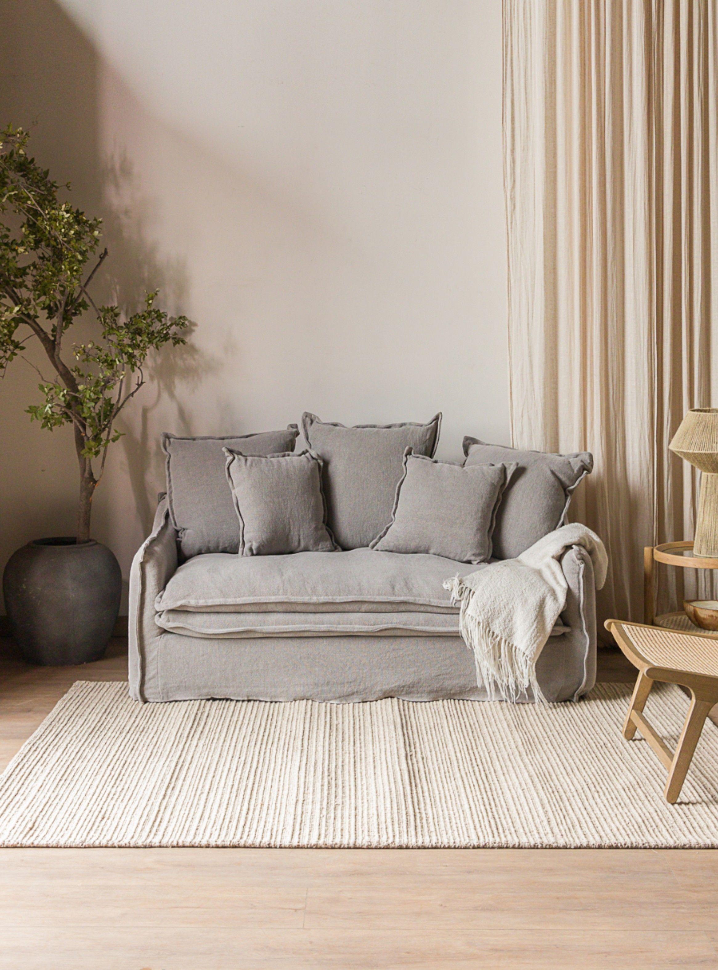 Sofa Angostura Lino Gris Claro 170-5