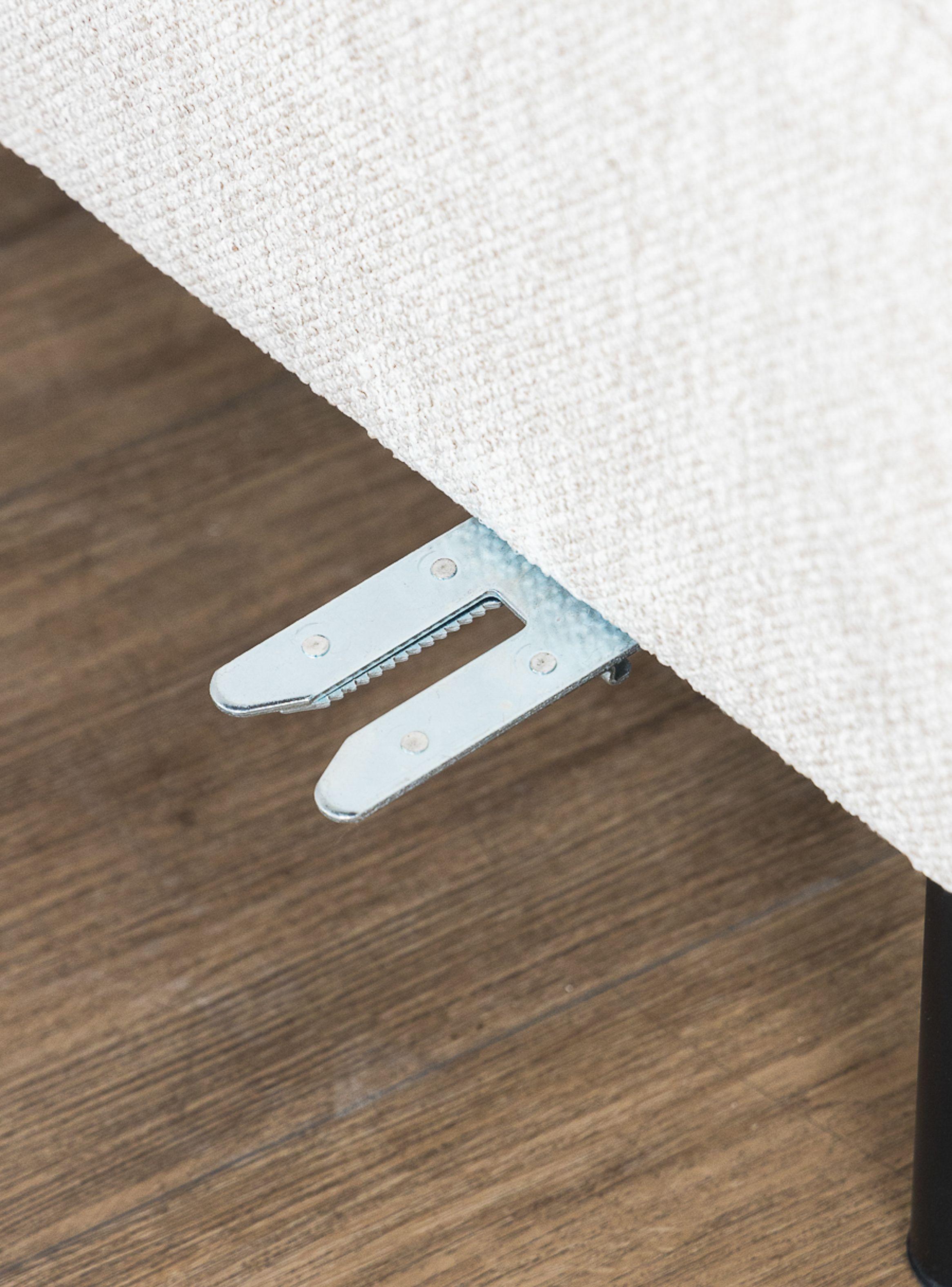 Sofa Tortel Sin Respaldo Beige 80 Amoble-2