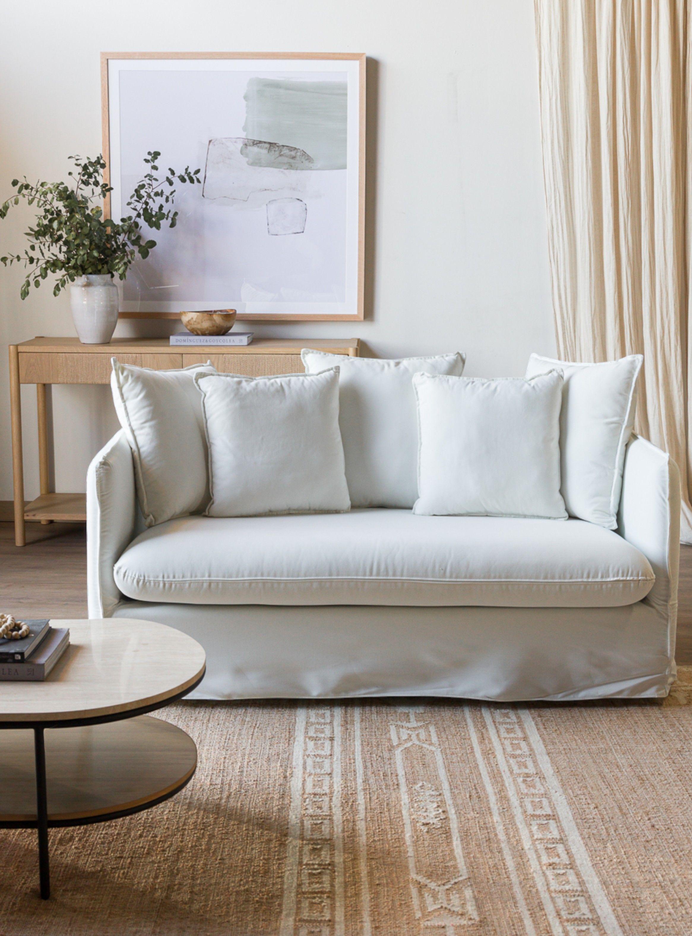 Sofa Jacinta Blanco New 160-1