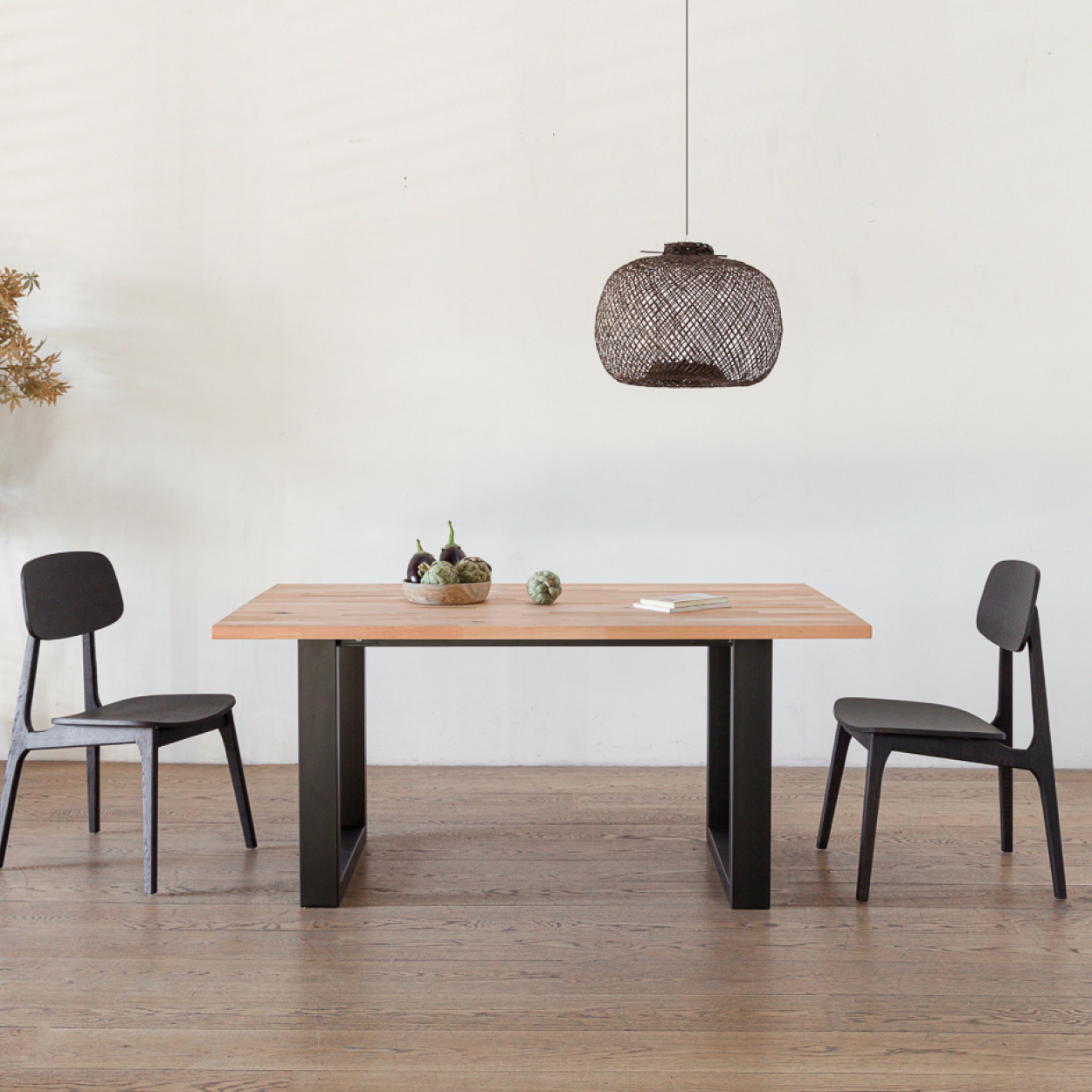 Mesa De Comedor Montblanc Negra Lenga-4