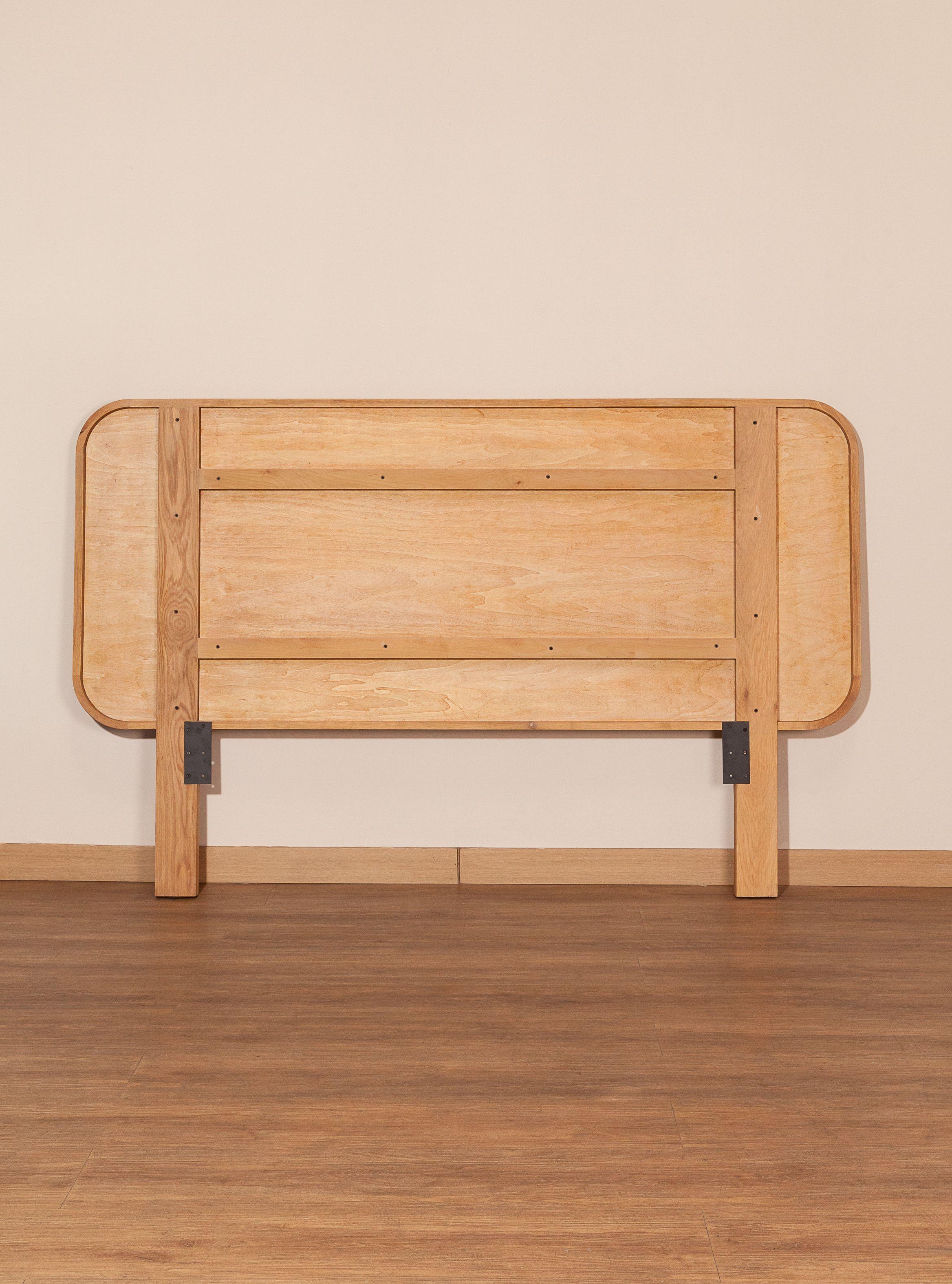 Respaldo Gaten King Amoble Natural Madera Sólida y Cané-4