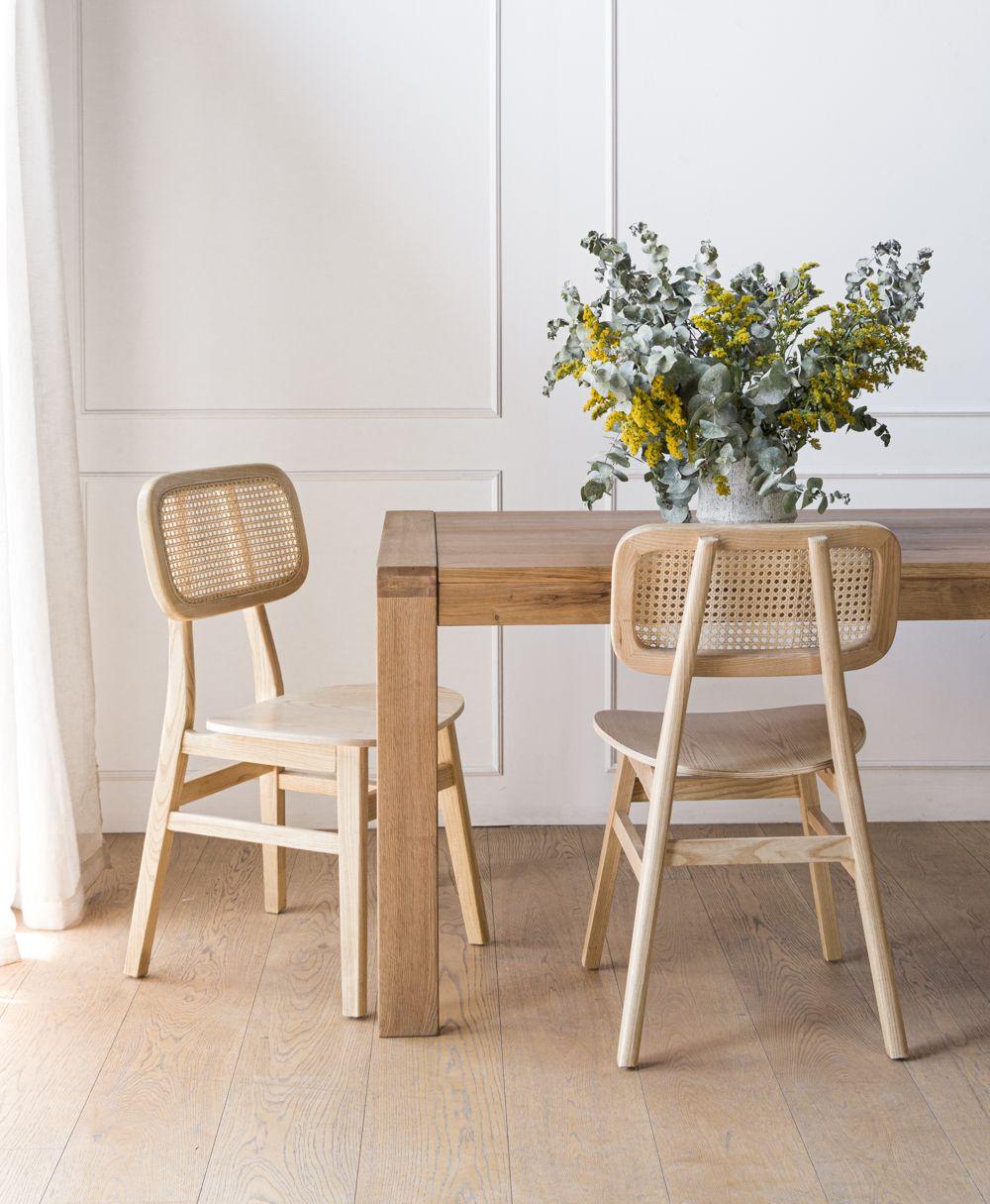 Silla Comedor Cesar Roble Americano-8