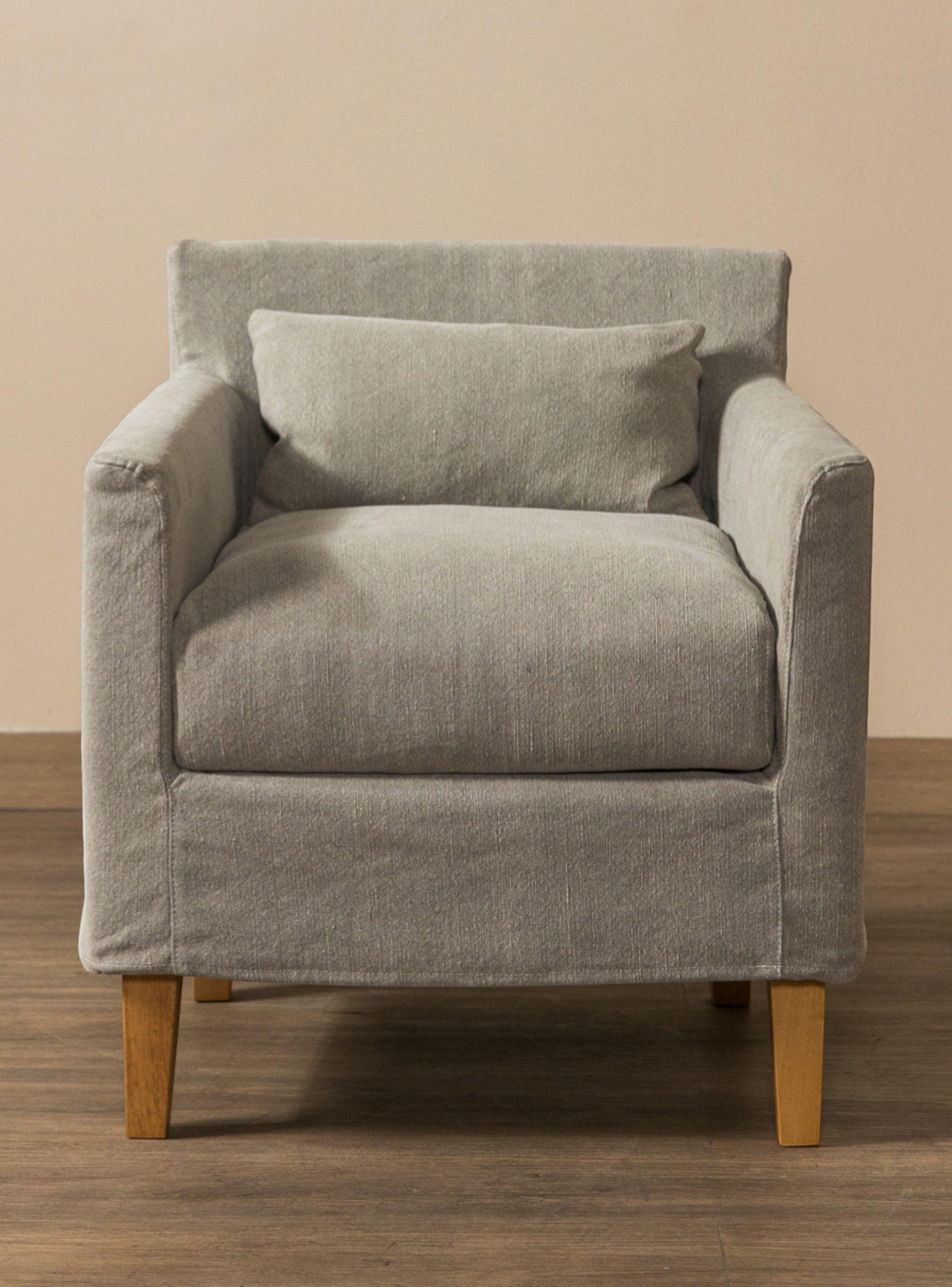 Poltrona Caetano Gris La  Amoblé-1