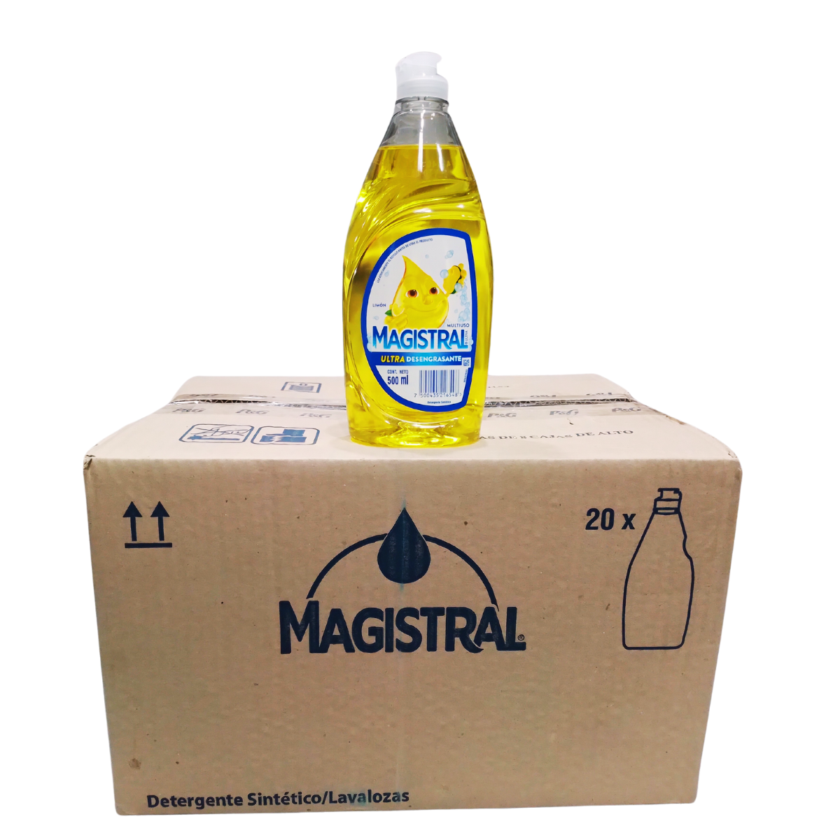 Pack 20 Lavalozas Magistral Concentrado 500ml Rinde Más-0