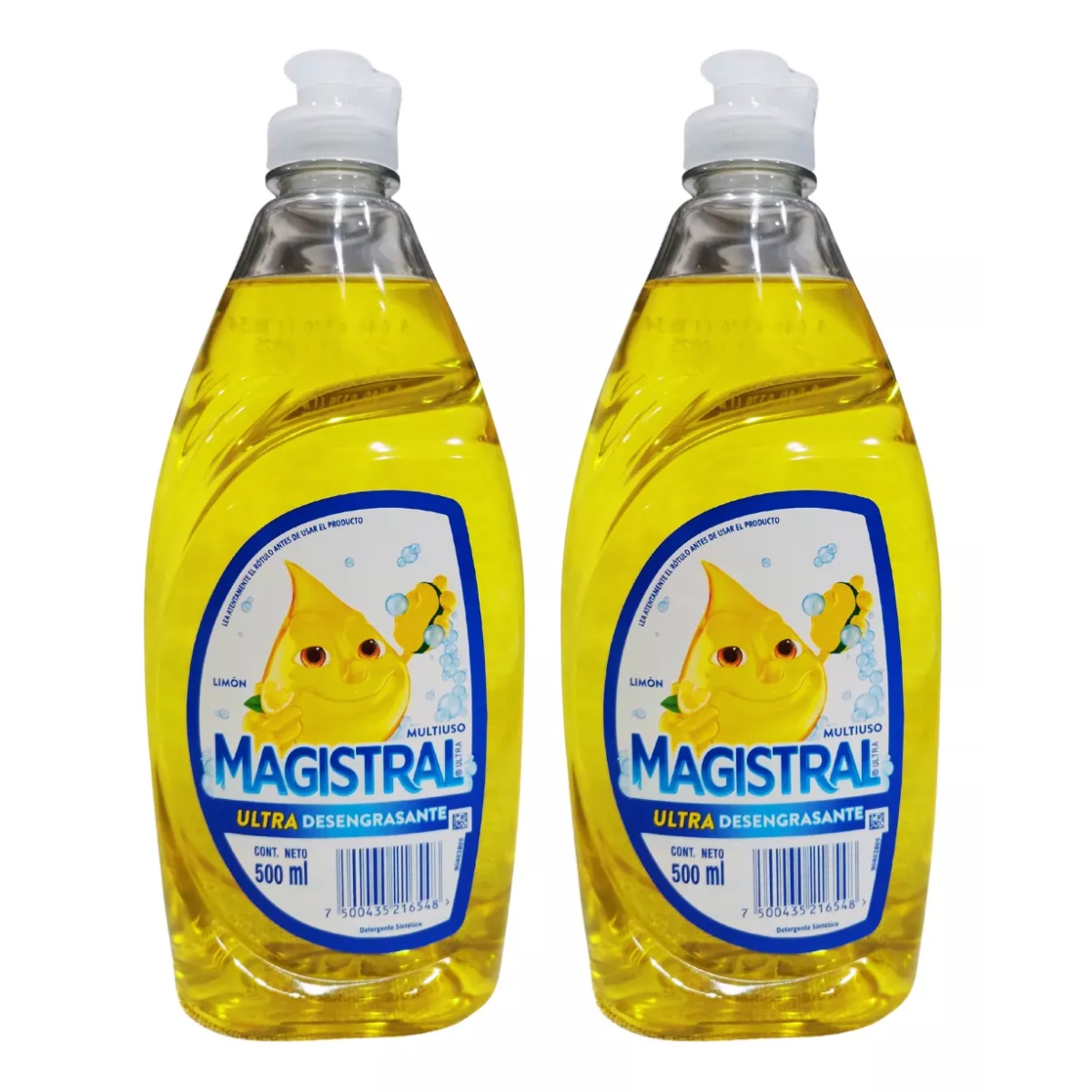 Pack 2 Lavalozas Magistral Concentrado 500ml Rinde Más-0