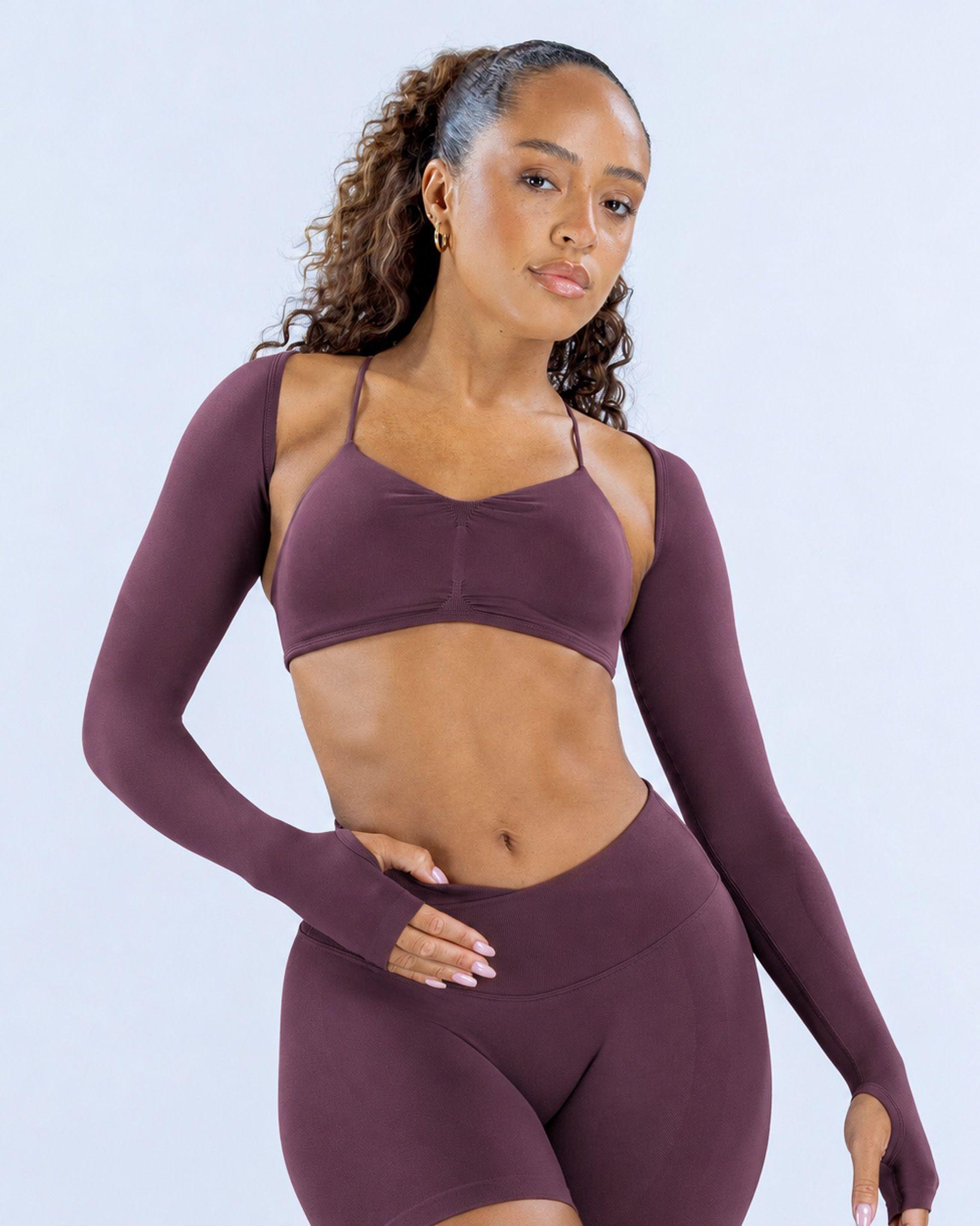 Tapado Deportivo Mujer Manga Larga Gym Bolero-0