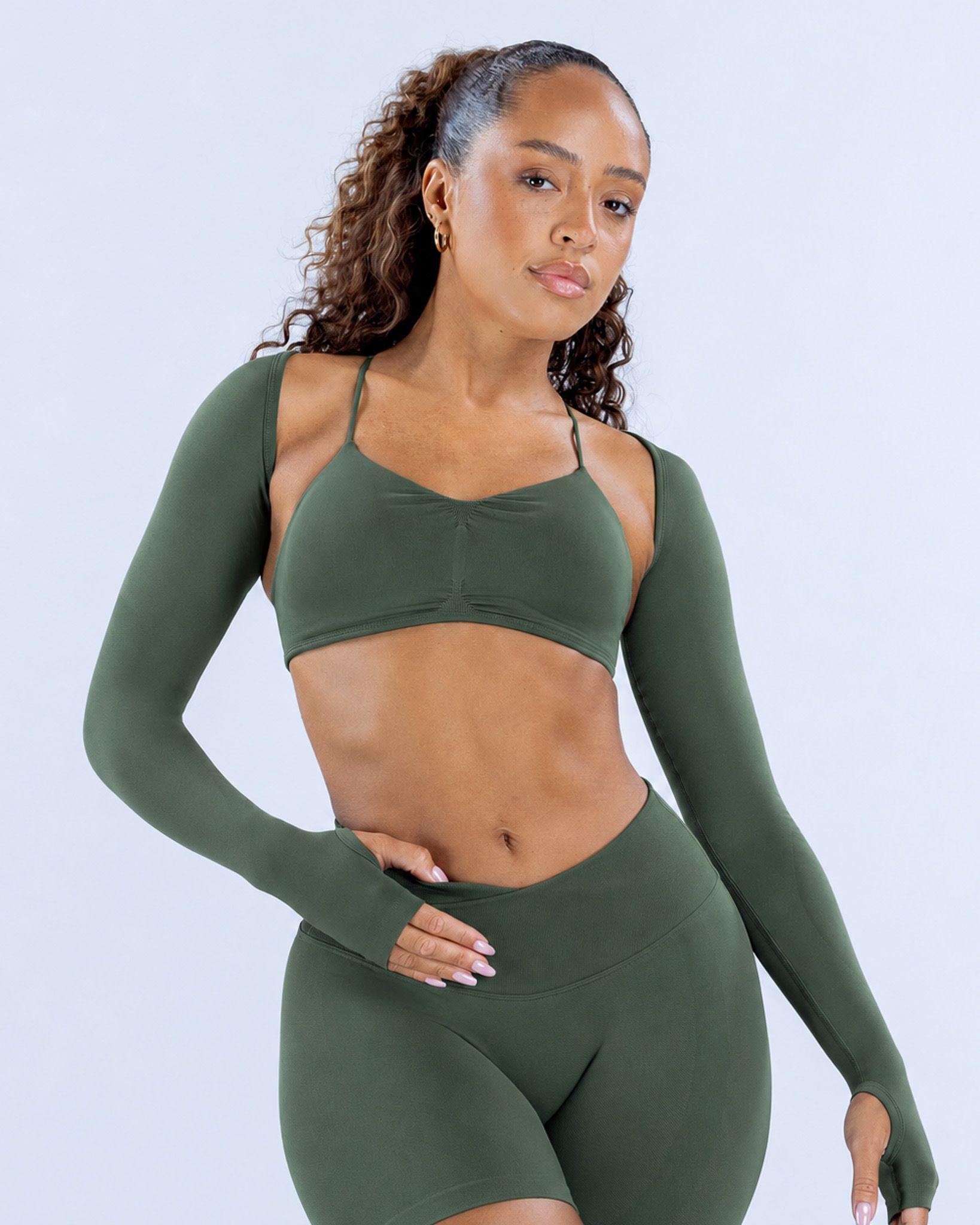 Tapado Deportivo Mujer Manga Larga Gym Bolero-0