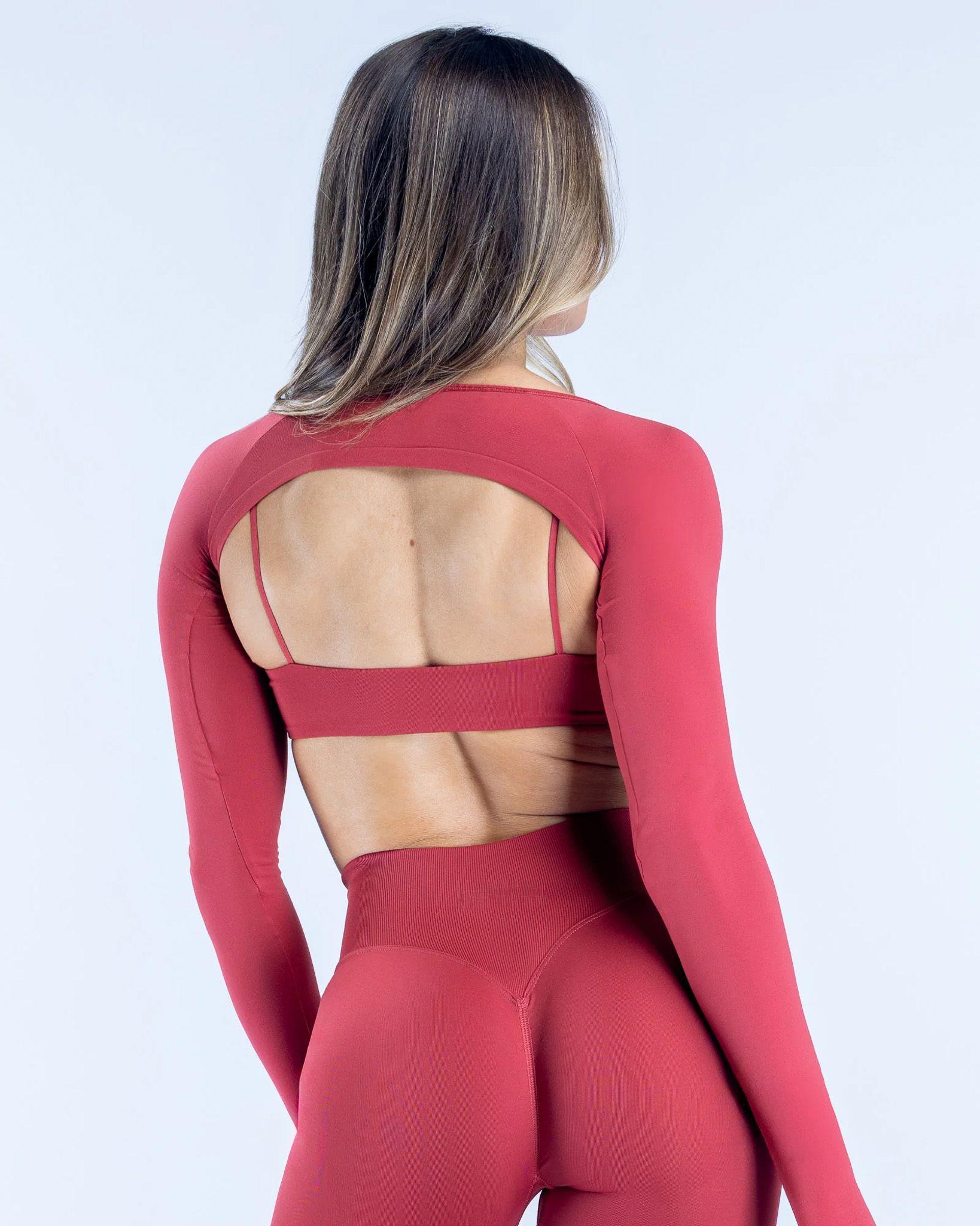 Bolero Deportivo Manga Larga Mujer Top Gym-3