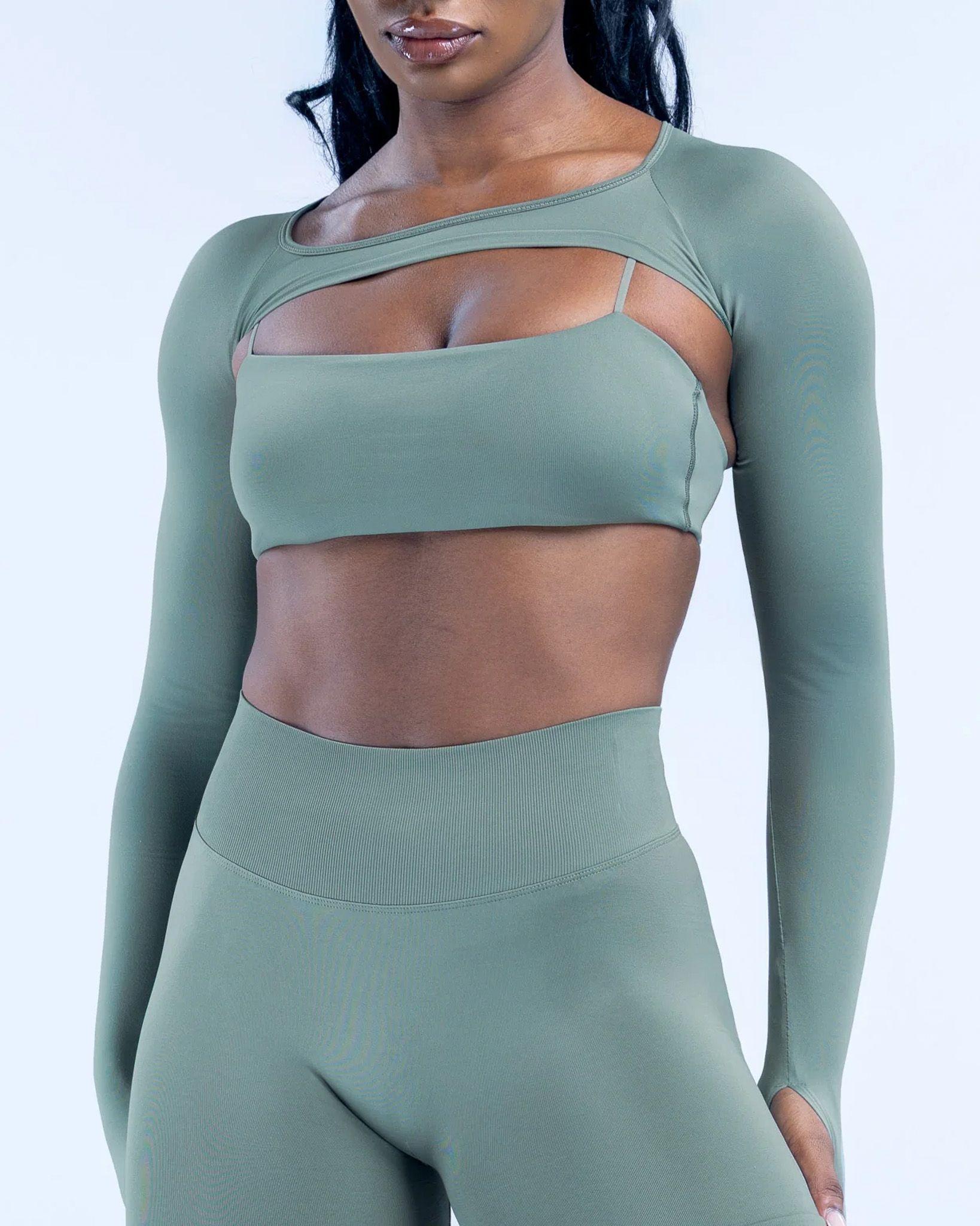 Bolero Deportivo Manga Larga Mujer Top Gym-0