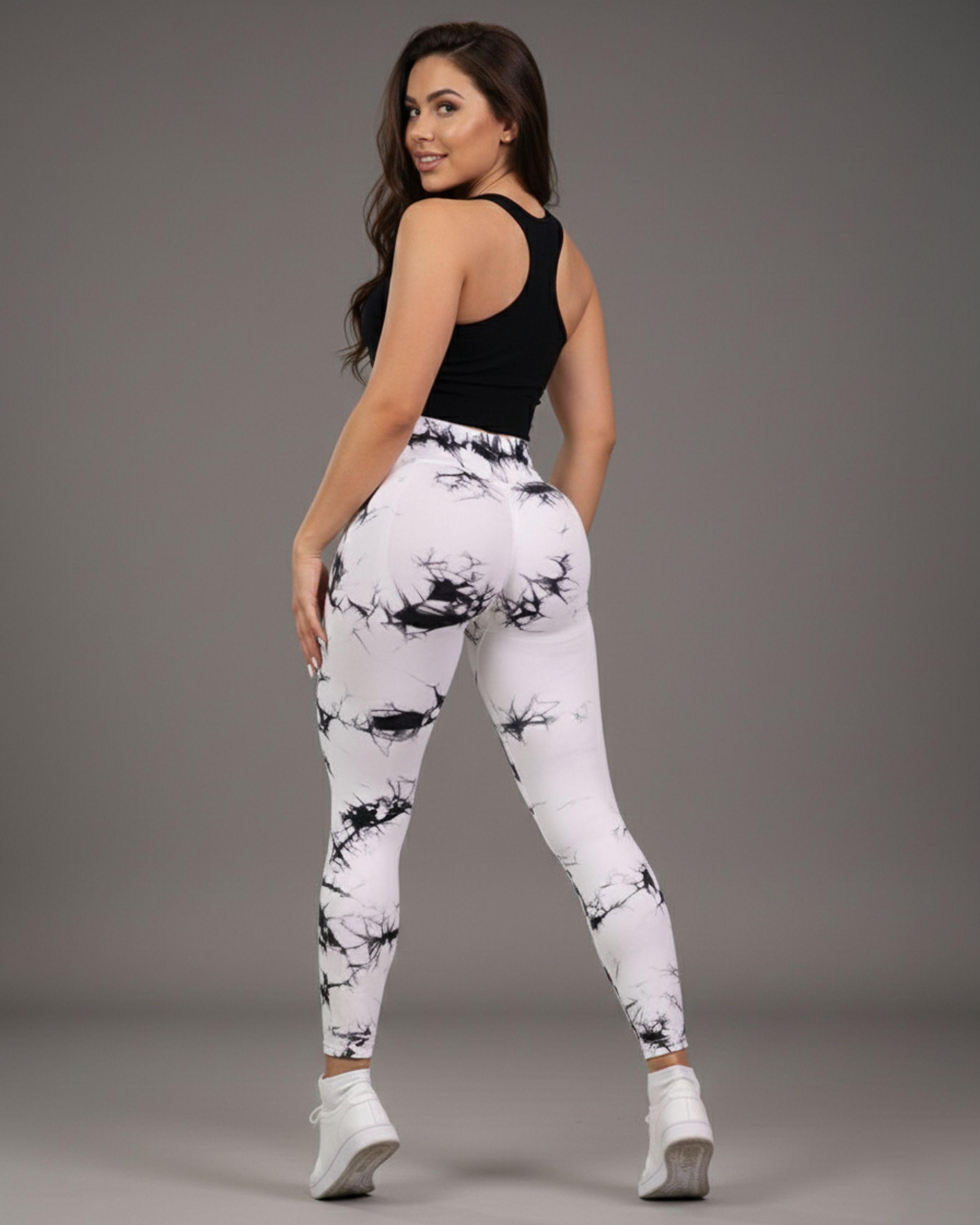 Calzas Leggings Modeladoras Push Up Deportivos Cintura Alta-3